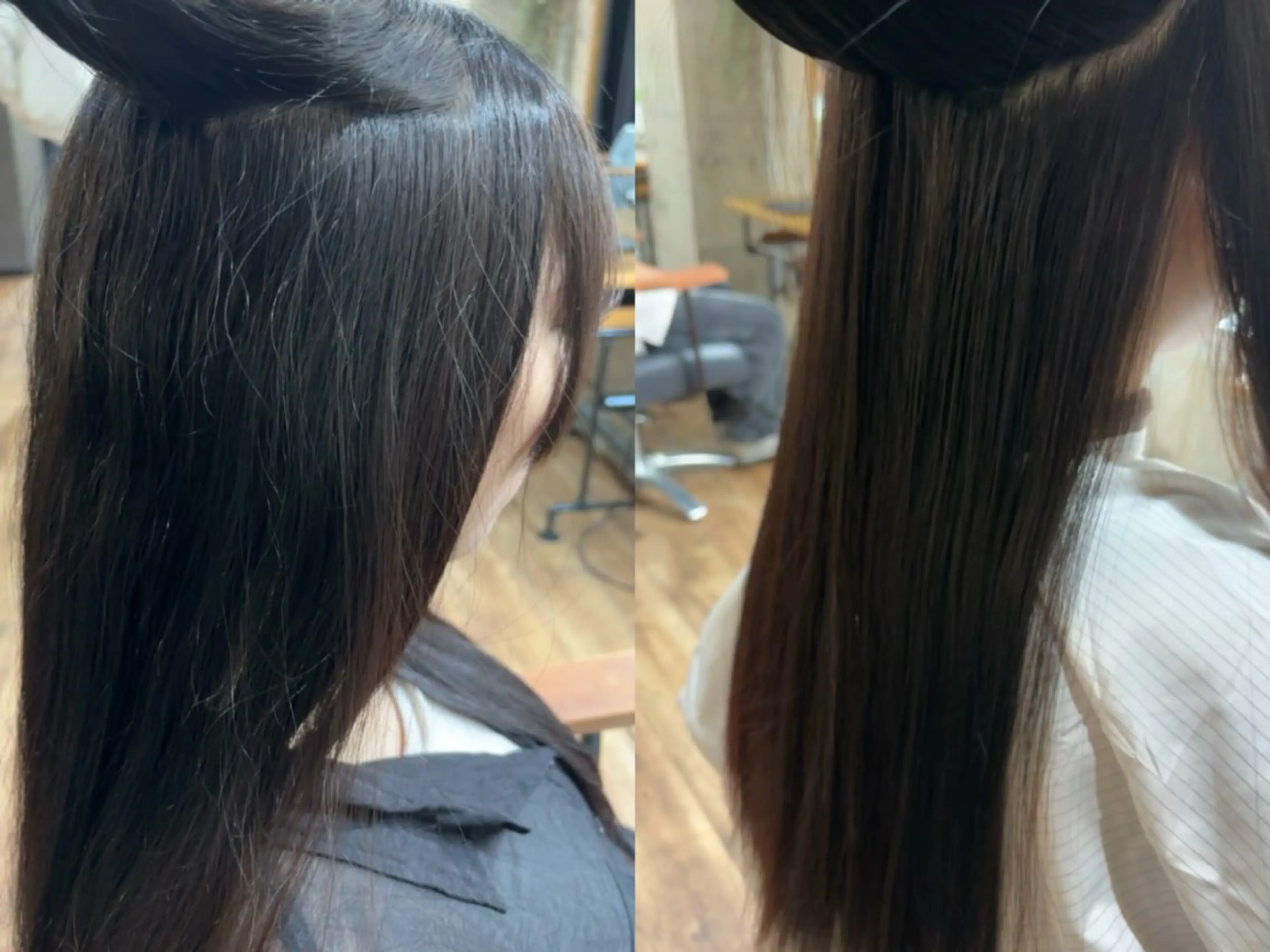 ロング 縮毛矯正 カット 縮毛矯正 トリートメント 髪質改善/ブリーチ /烏丸/suzunoのヘアスタイル