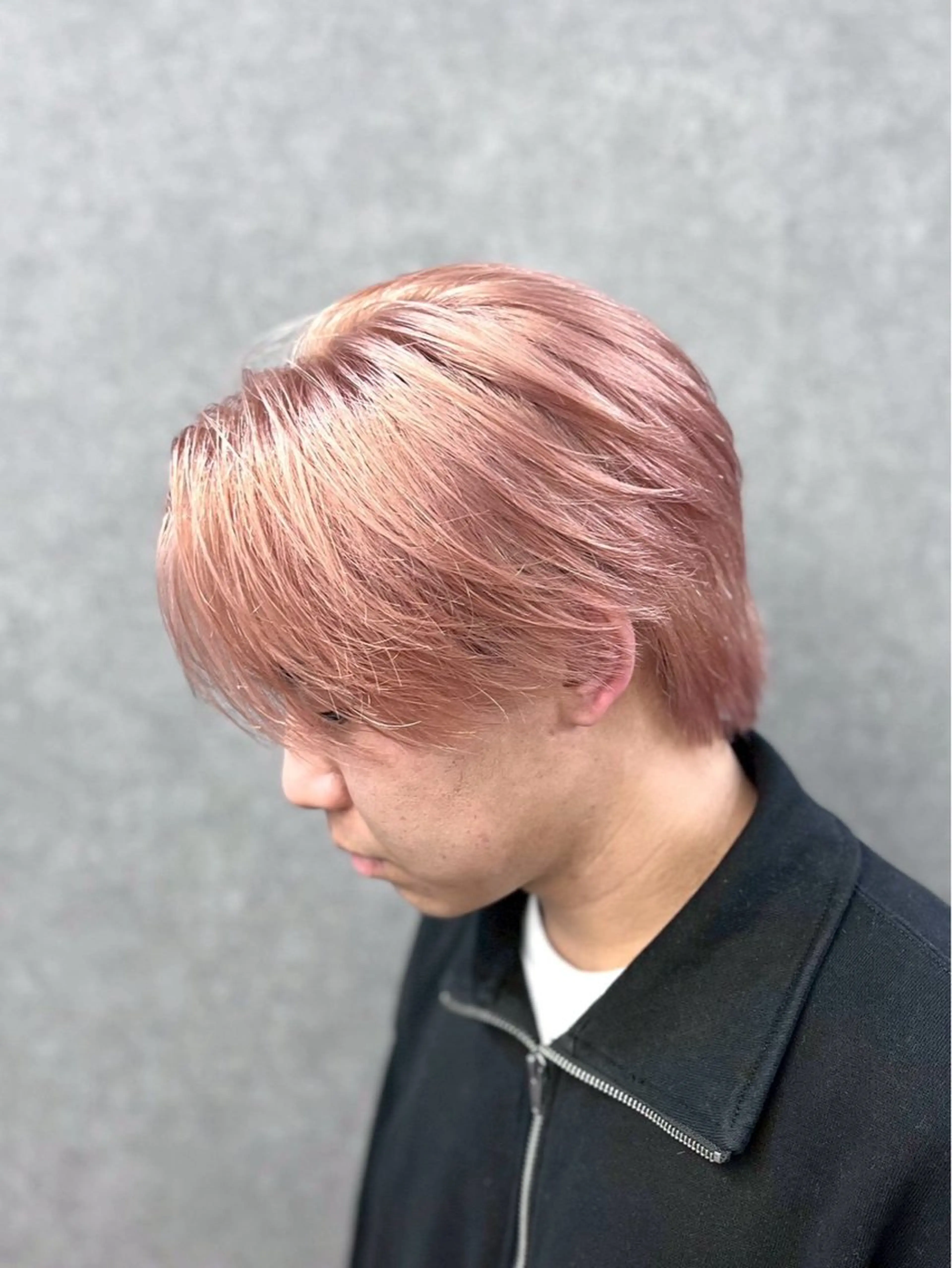 カラー メンズ ピンクカラー ヘアカラー 🔥メンズ特化🔥 ／TOMOKI／渋谷のヘアスタイル