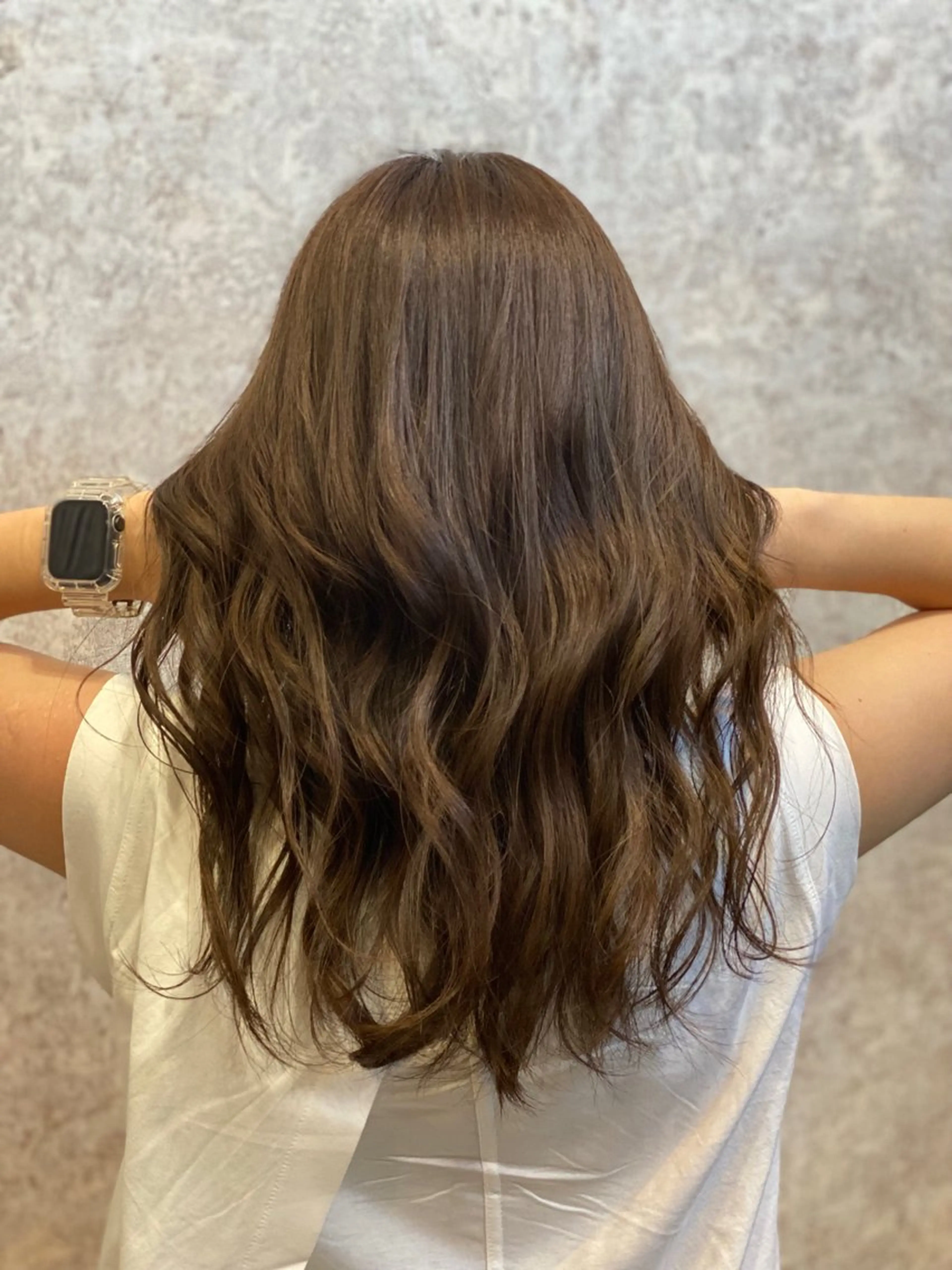 カラー ベージュカラー ブラウンカラー ブラウンベージュ ヘアカラー 穐田 航のヘアスタイル