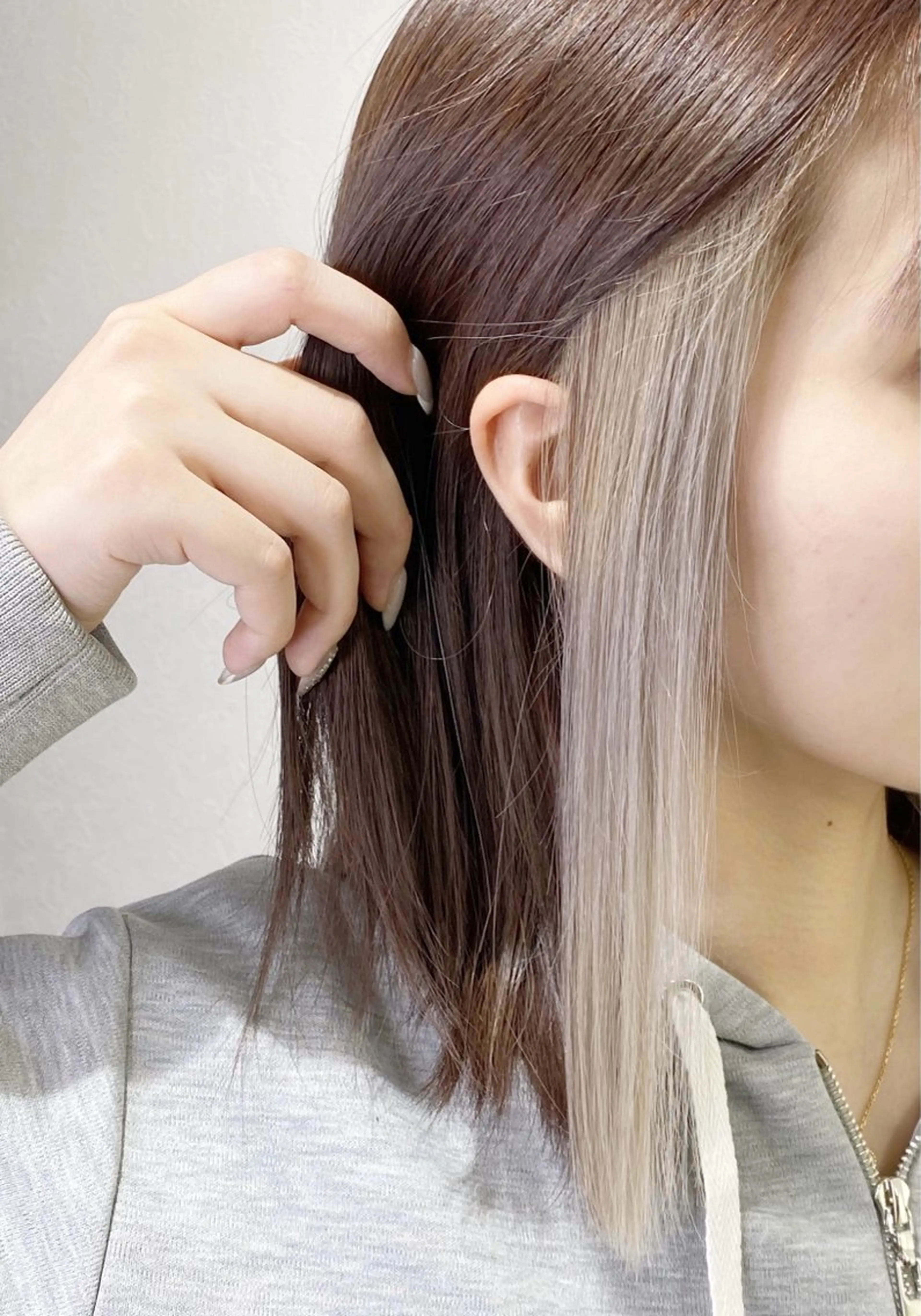 インナーカラー+トリートメントの写真