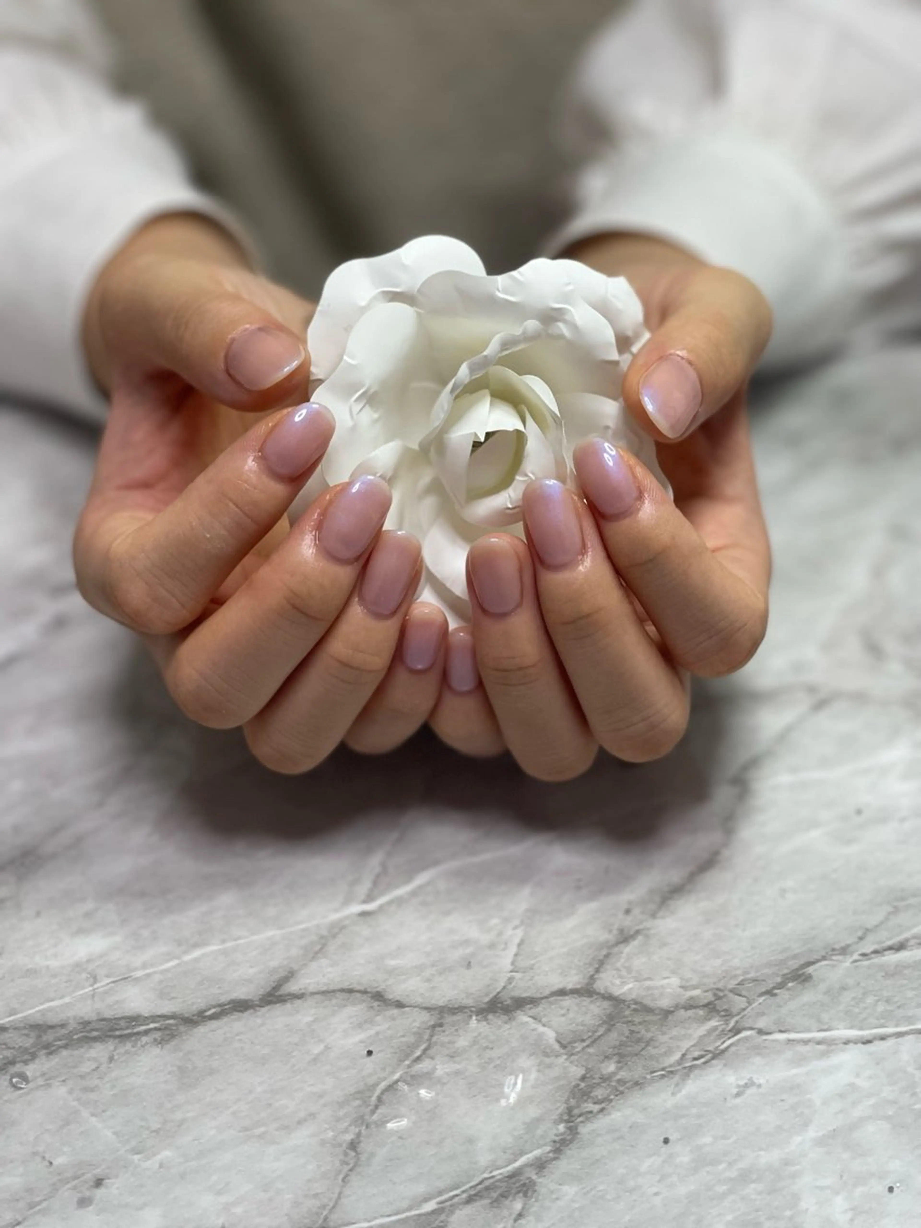 ネイル ワンカラーネイル RUARI RISAのネイルデザイン