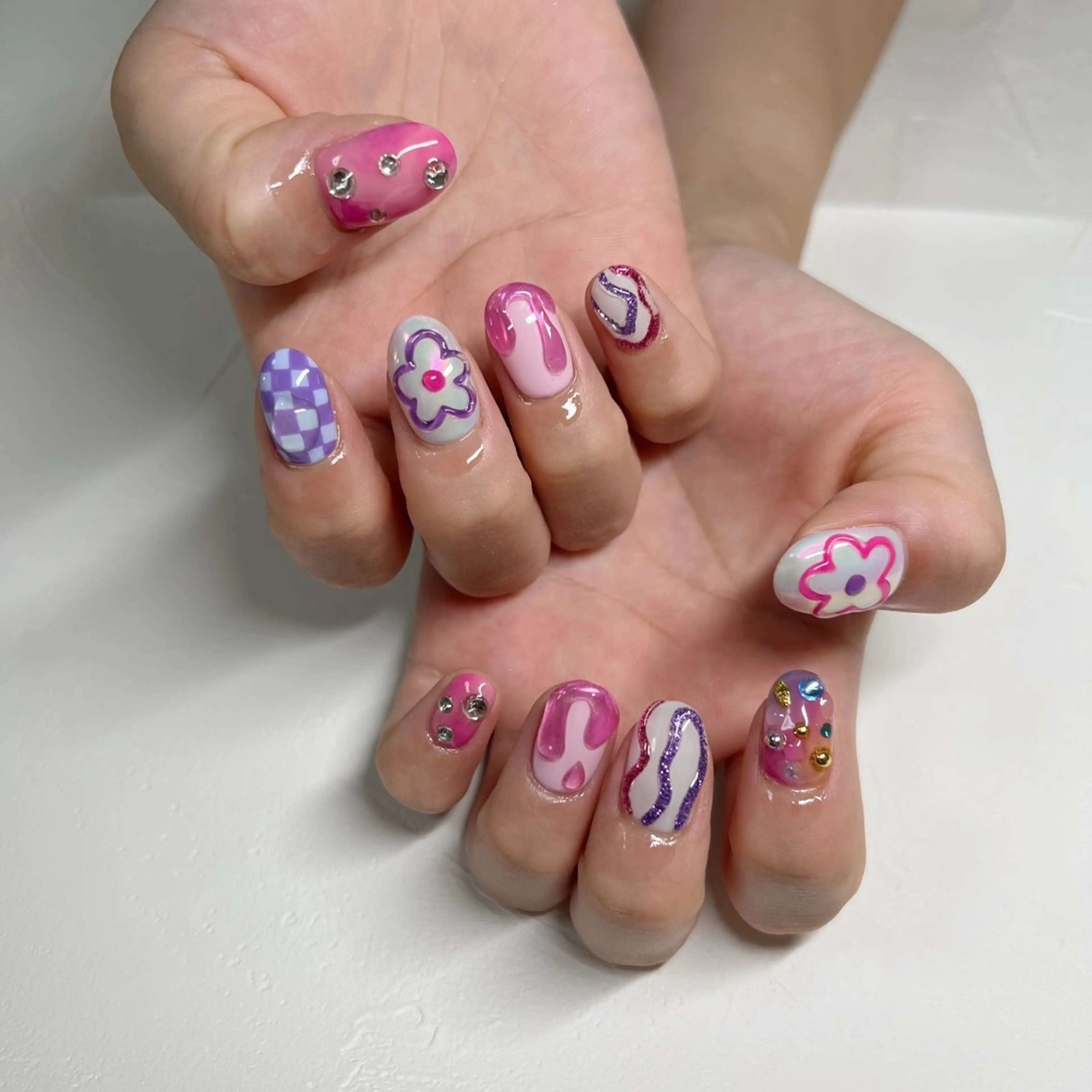 ネイル ハンドネイル 川端 京香のネイルデザイン