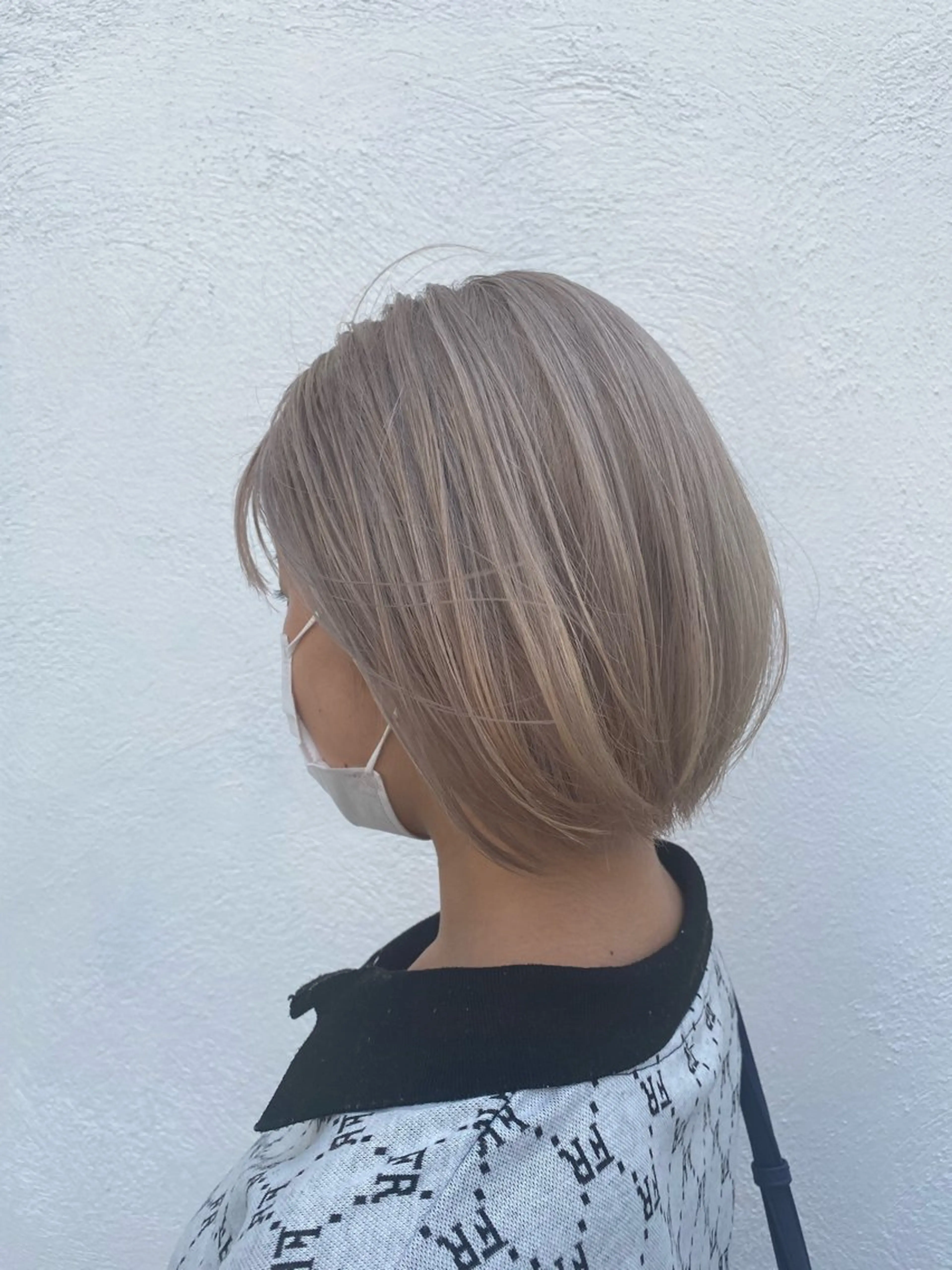 ショート カラー パーマ ヘアアレンジ メンズ キッズ HairSignature所属・ブリーチ指名神戸 No.1美容師RENのヘアスタイル