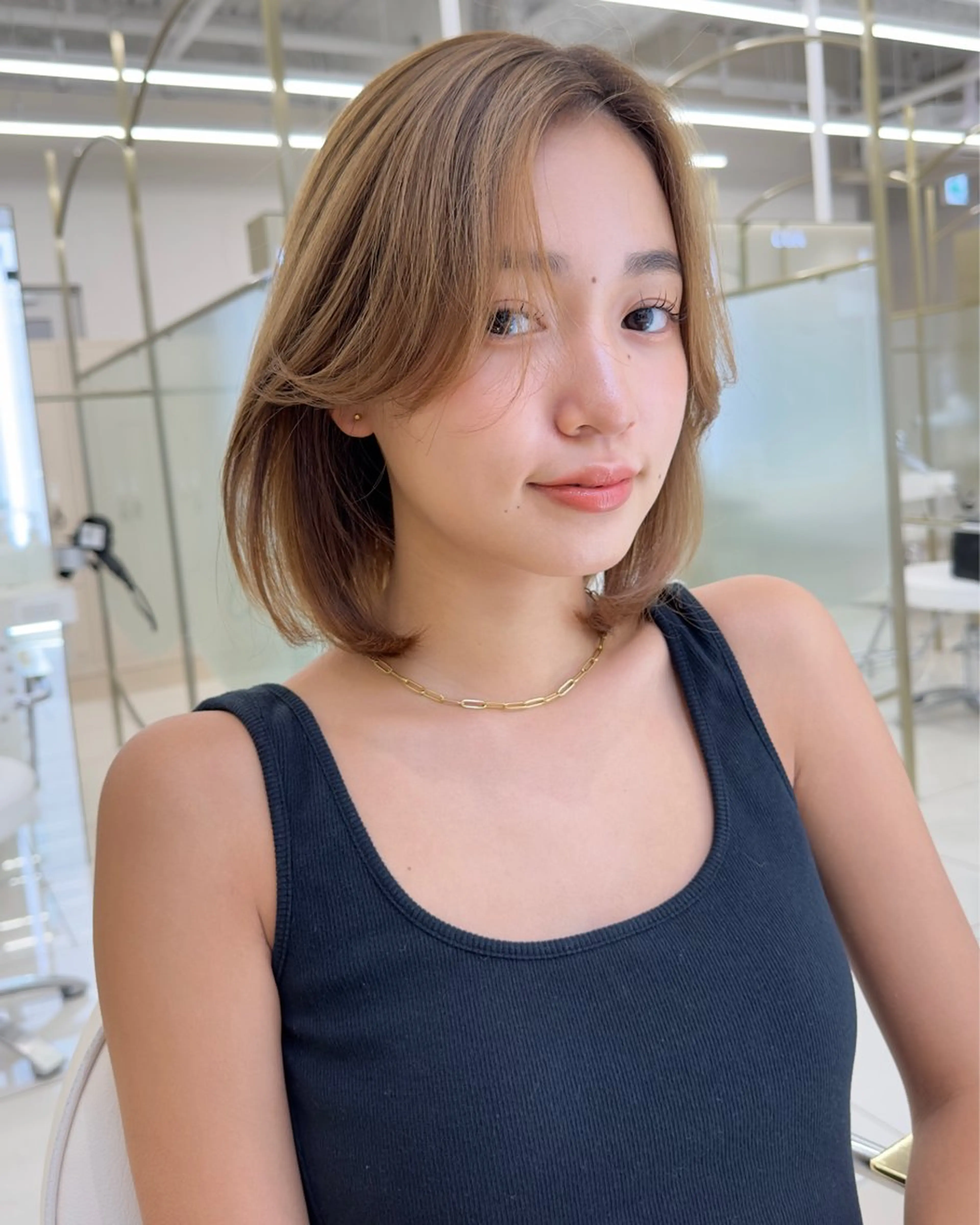 ミディアム COA  表参道所属・yume. COA GINZAのヘアスタイル