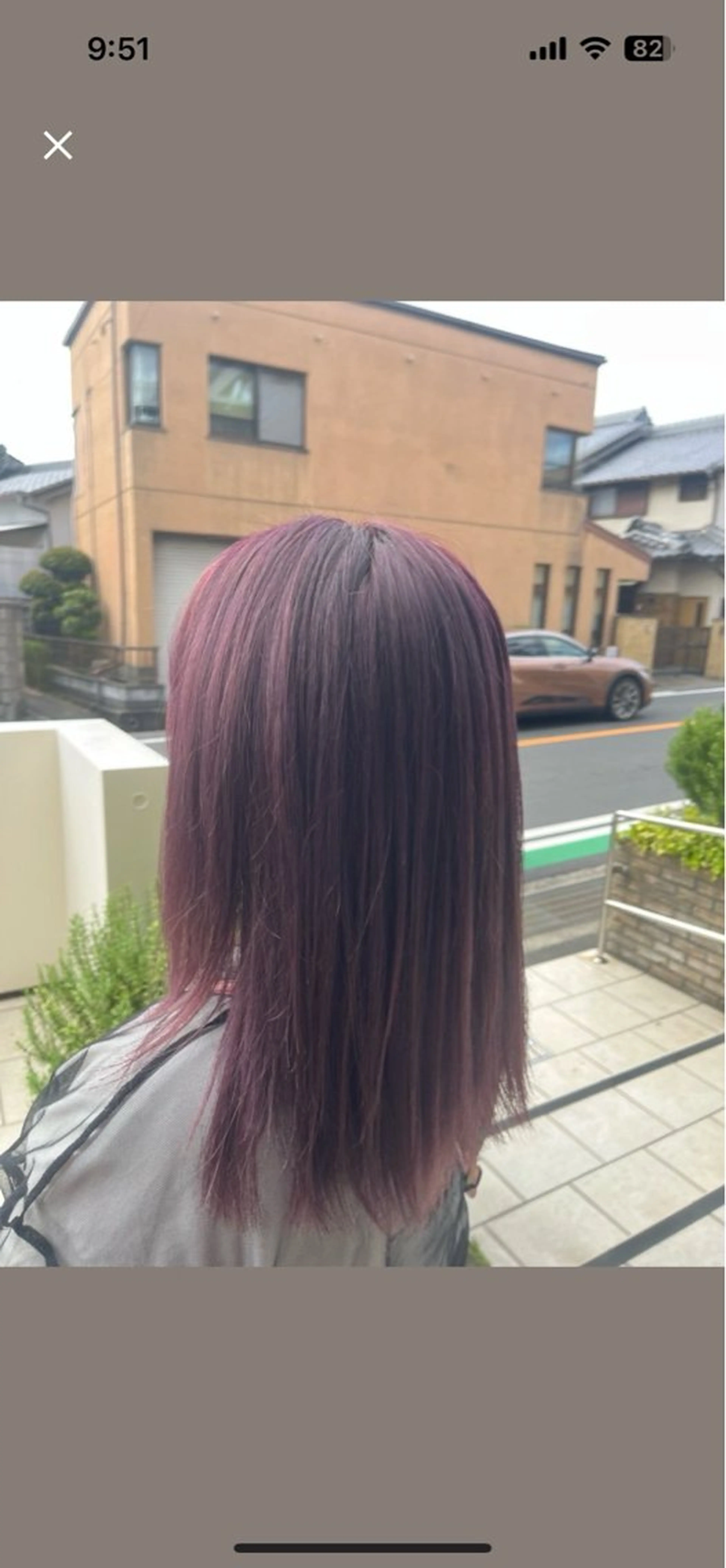 カラー 古賀 愛美のヘアスタイル