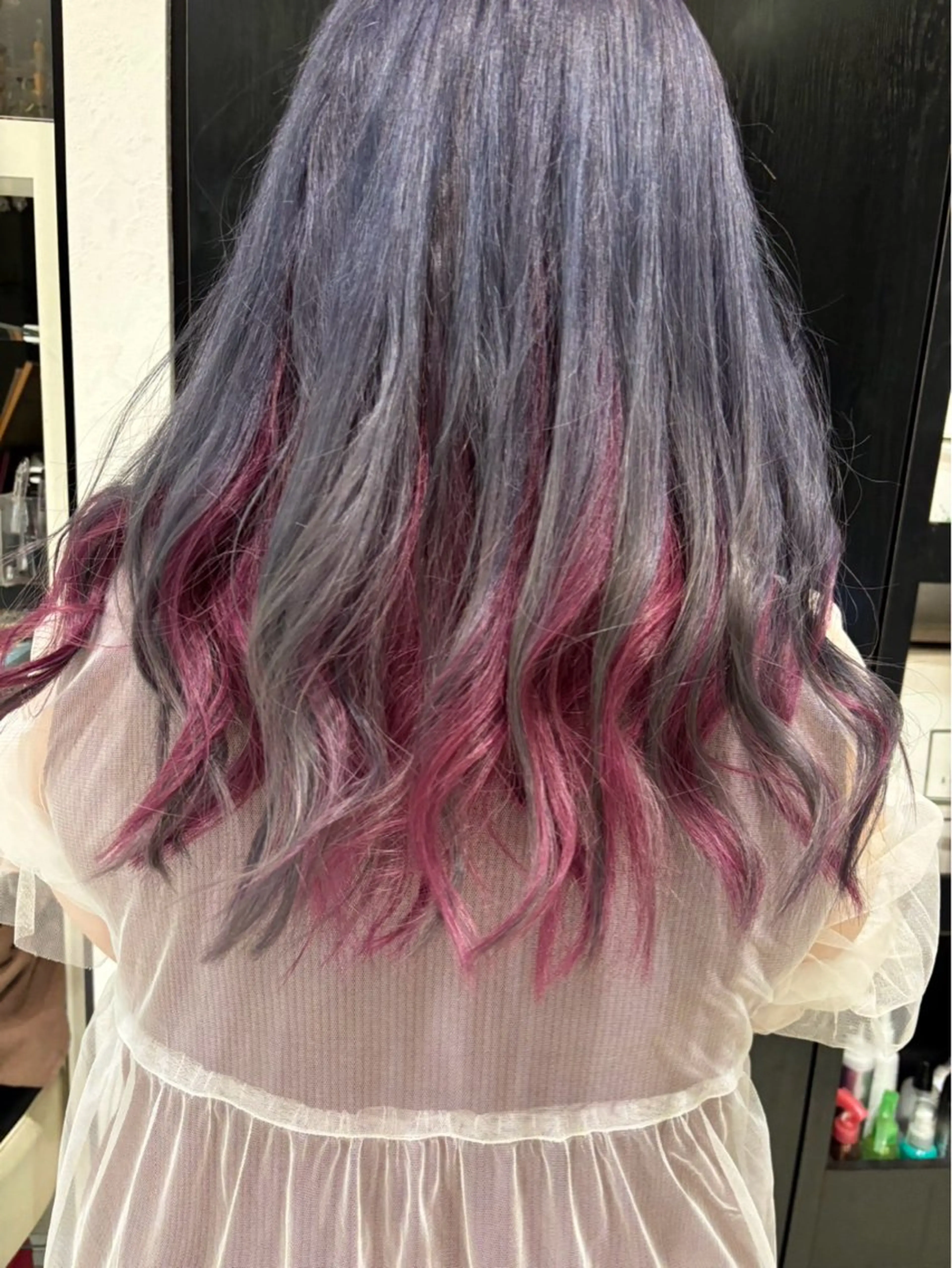 カラー ランソ成田所属・ランソ成田 Ueharaのヘアスタイル