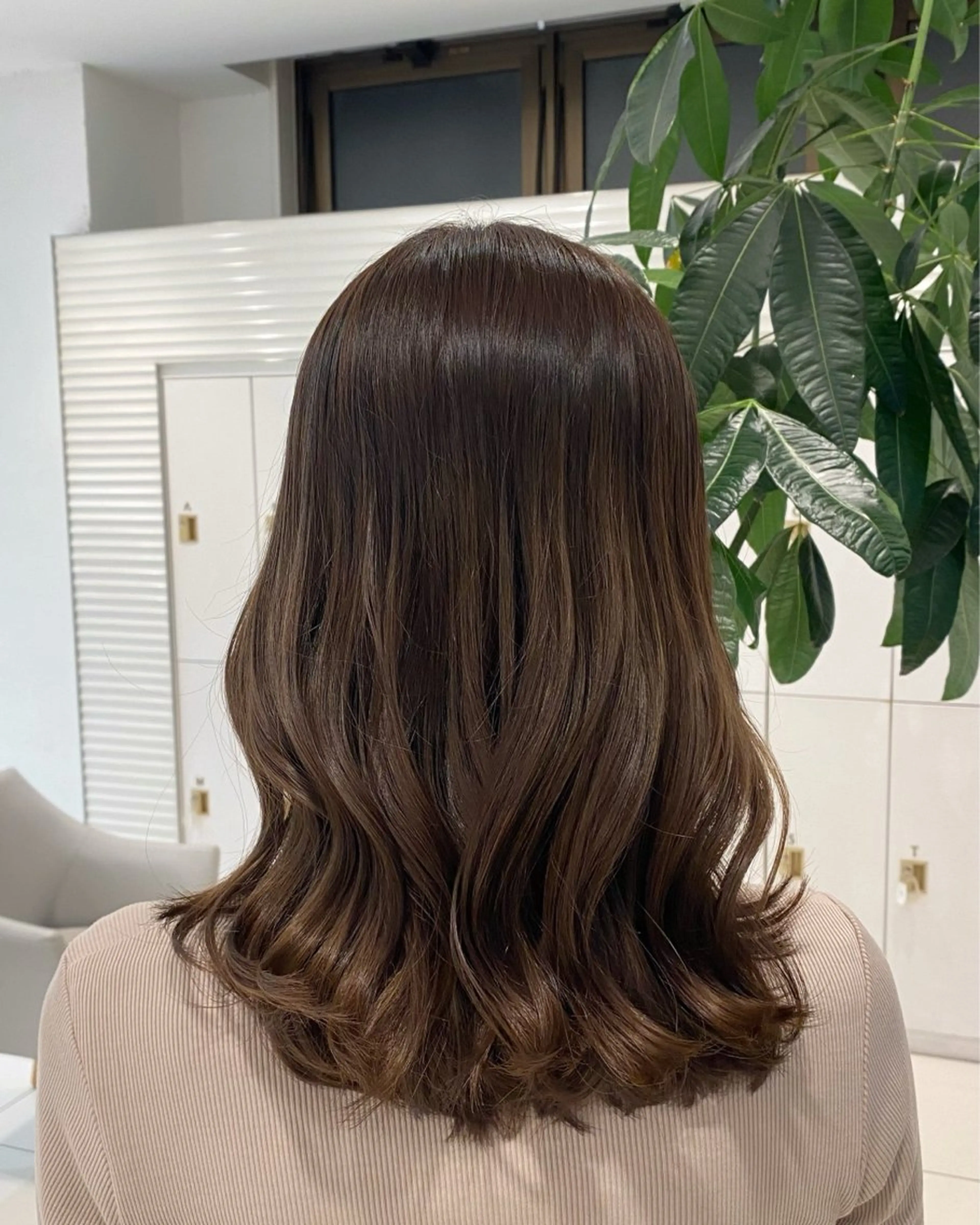 カラー 🎀TEN🎀 オリーブベージュのヘアスタイル