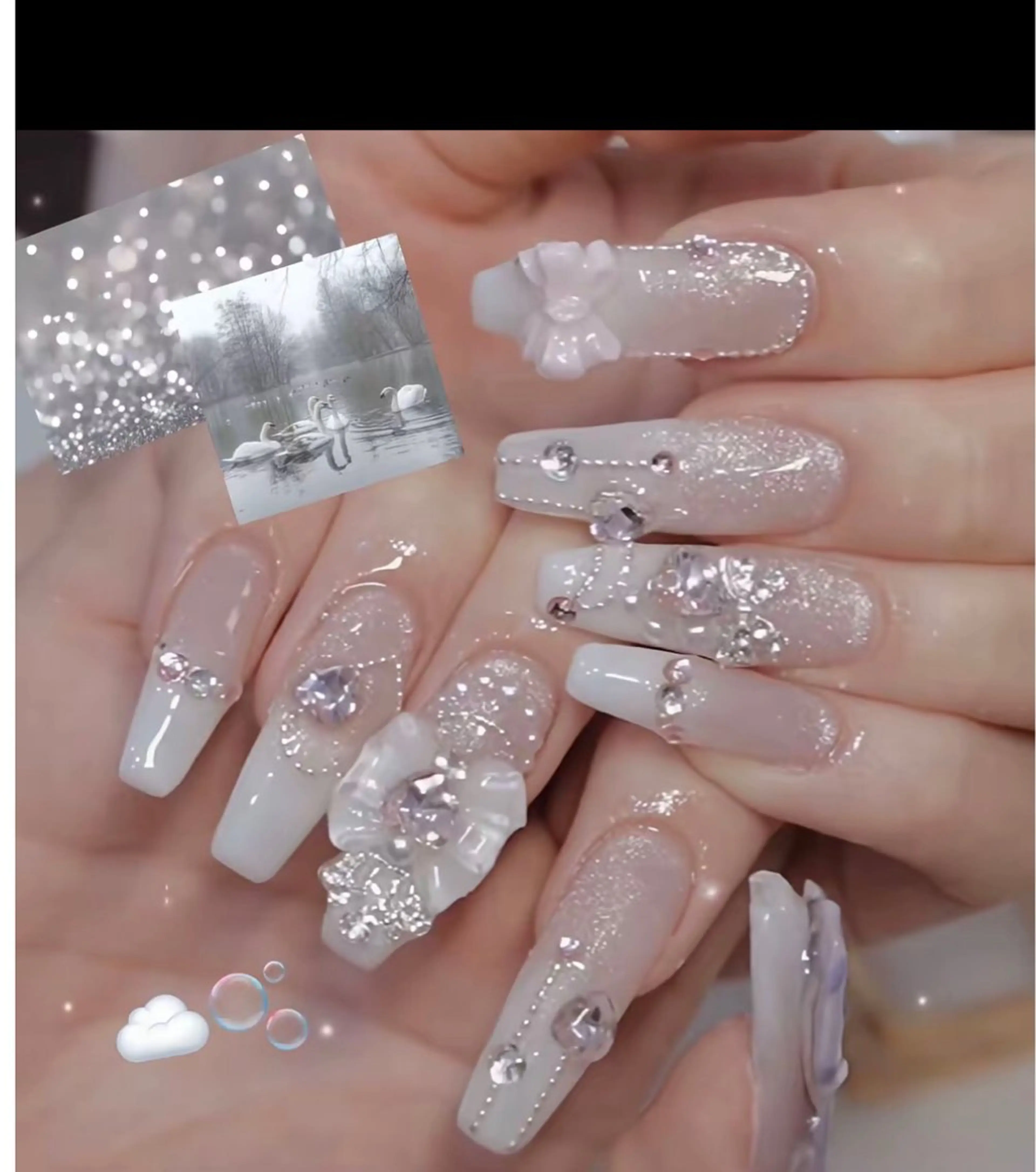 ネイル アートネイル ジェルネイル グラデーション マグネットネイル ニュアンスネイル ハンドネイル Ryu Nail Studio所属・Ryu nail studioのネイルデザイン