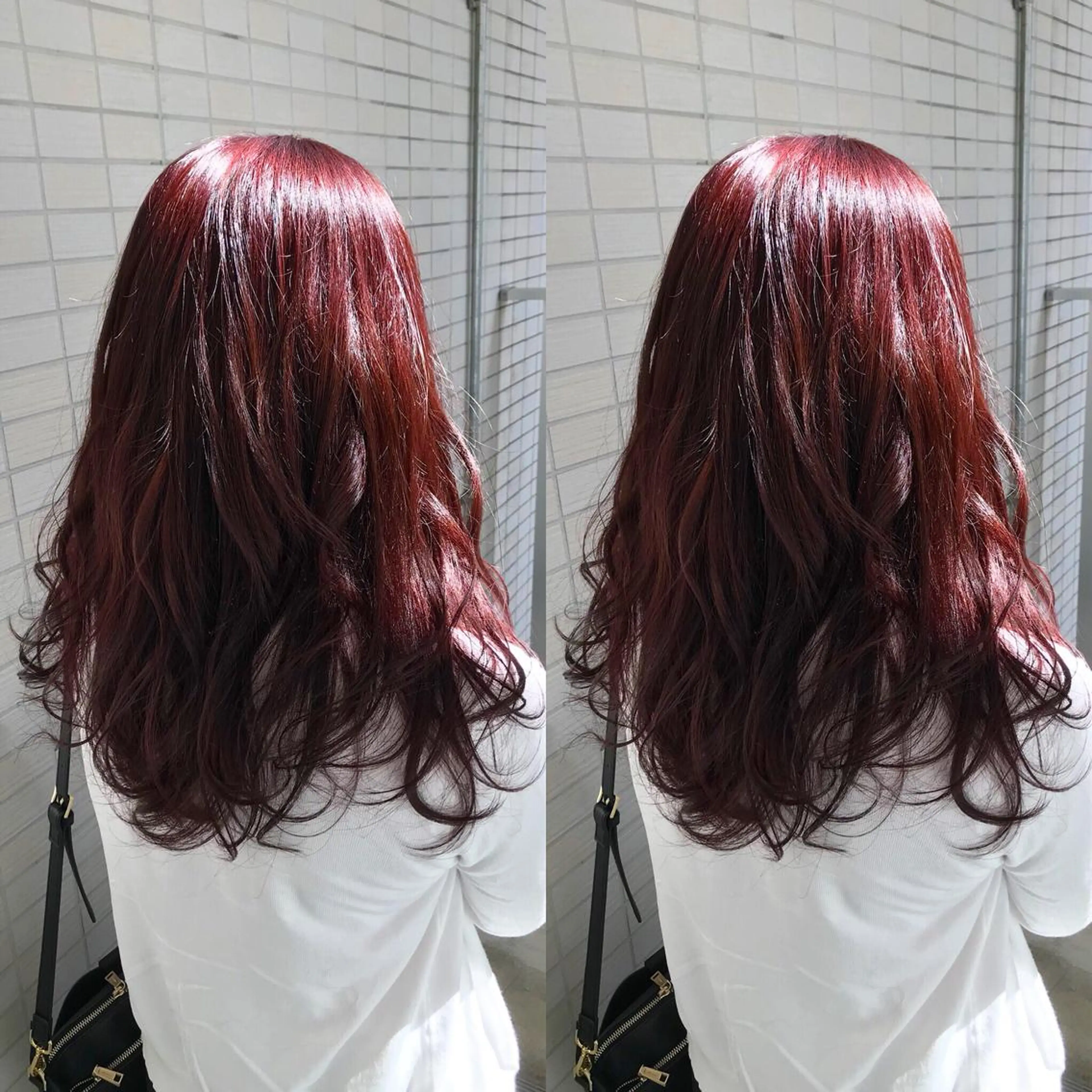 ミディアム カラー ヘアカラー Livnaリヴナ立川所属・レイヤー/ハイライト /立川/赤池宏隆のヘアスタイル