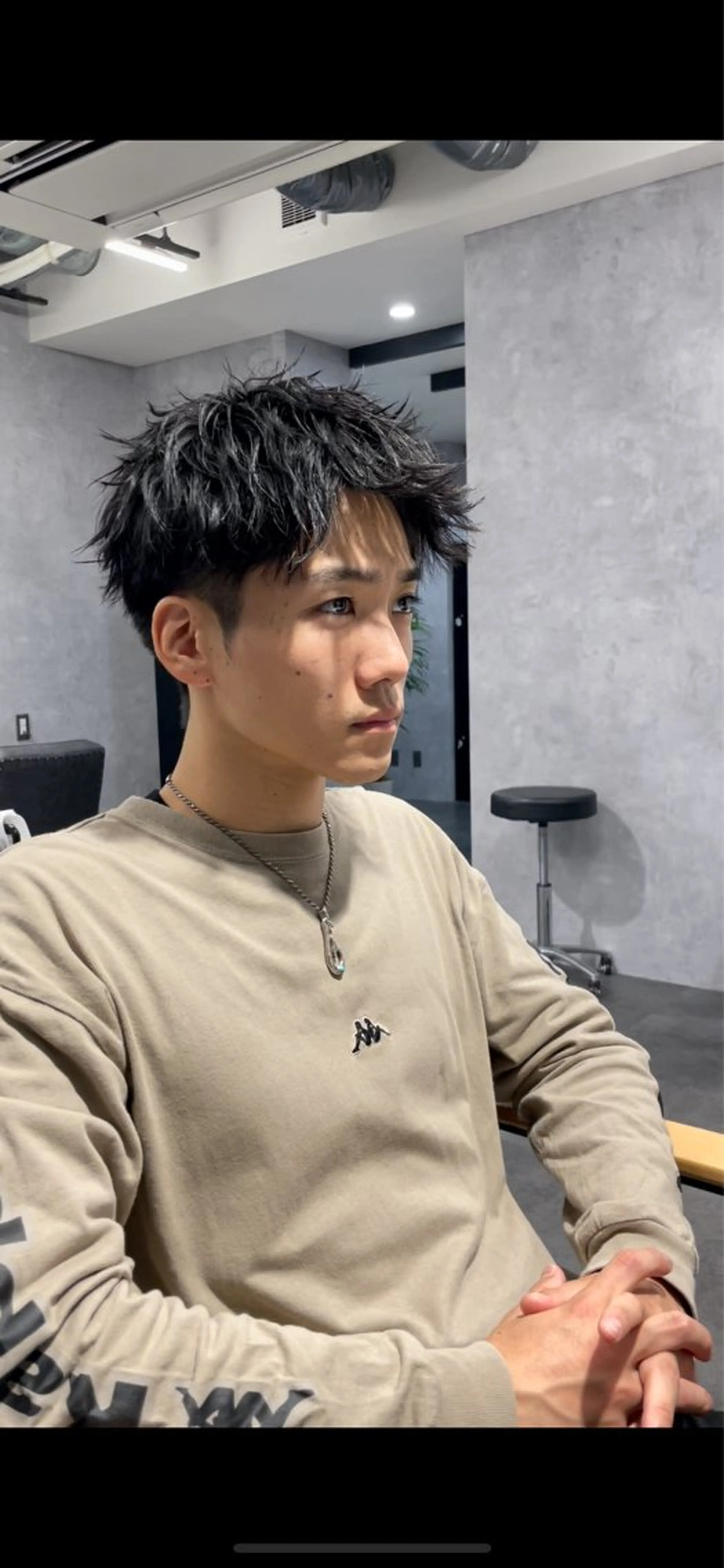 ショート メンズ カット 江田 悠真のヘアスタイル