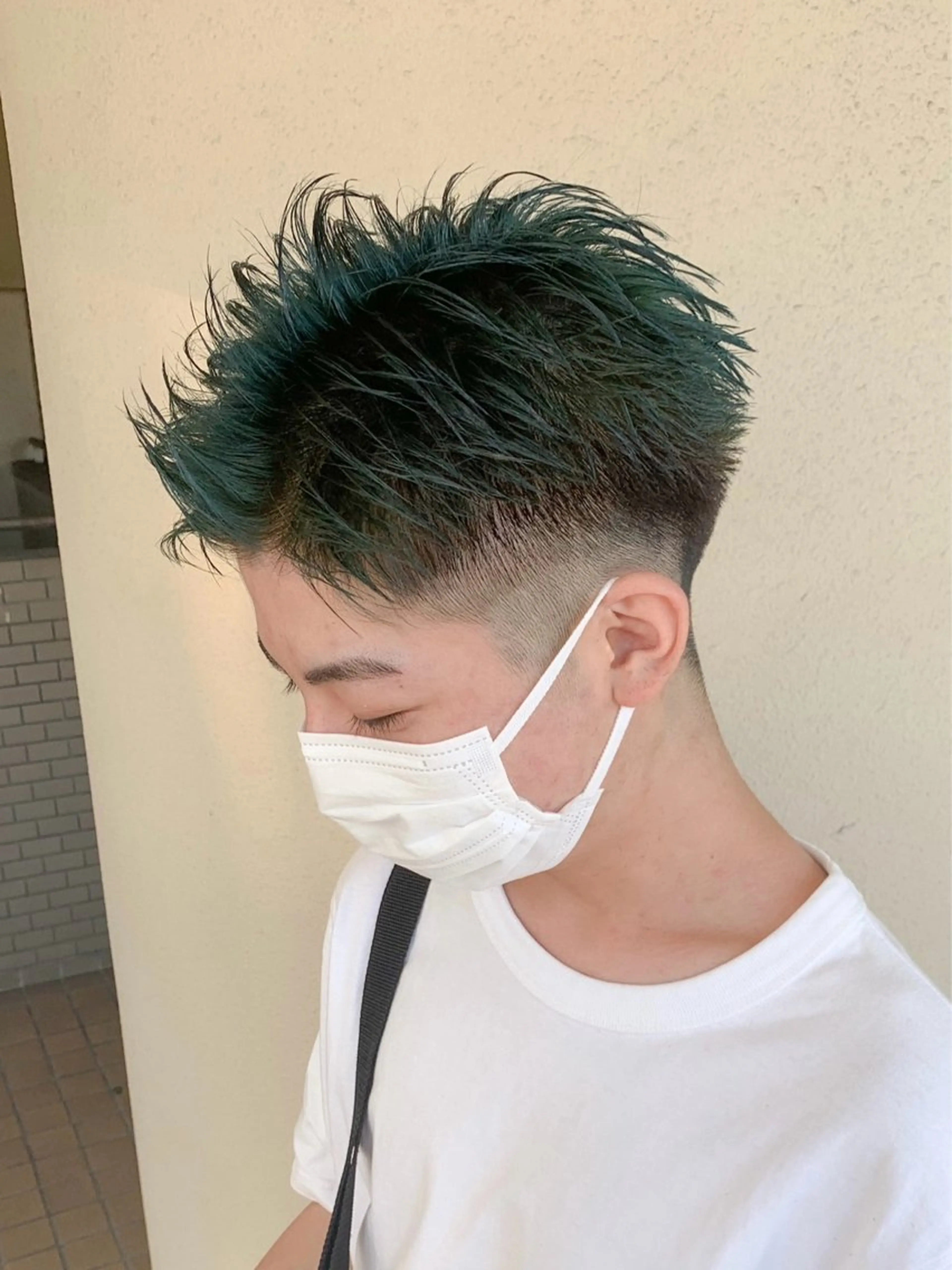 カラー メンズ 本町/新町/心斎橋 透明感カラーSANCのヘアスタイル