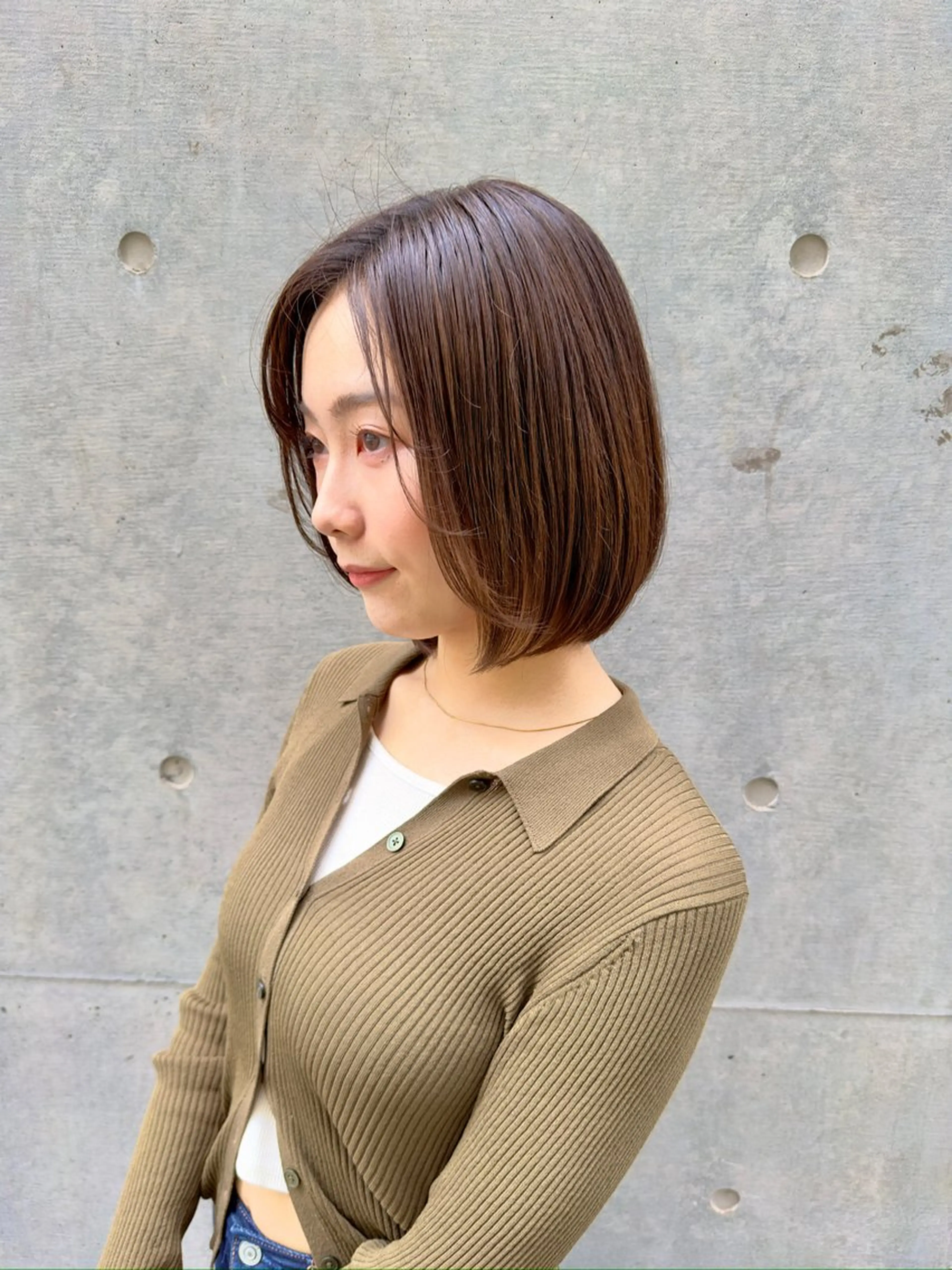 ショート レイヤーボブ/ 髪質改善/佐々木駿弥のヘアスタイル