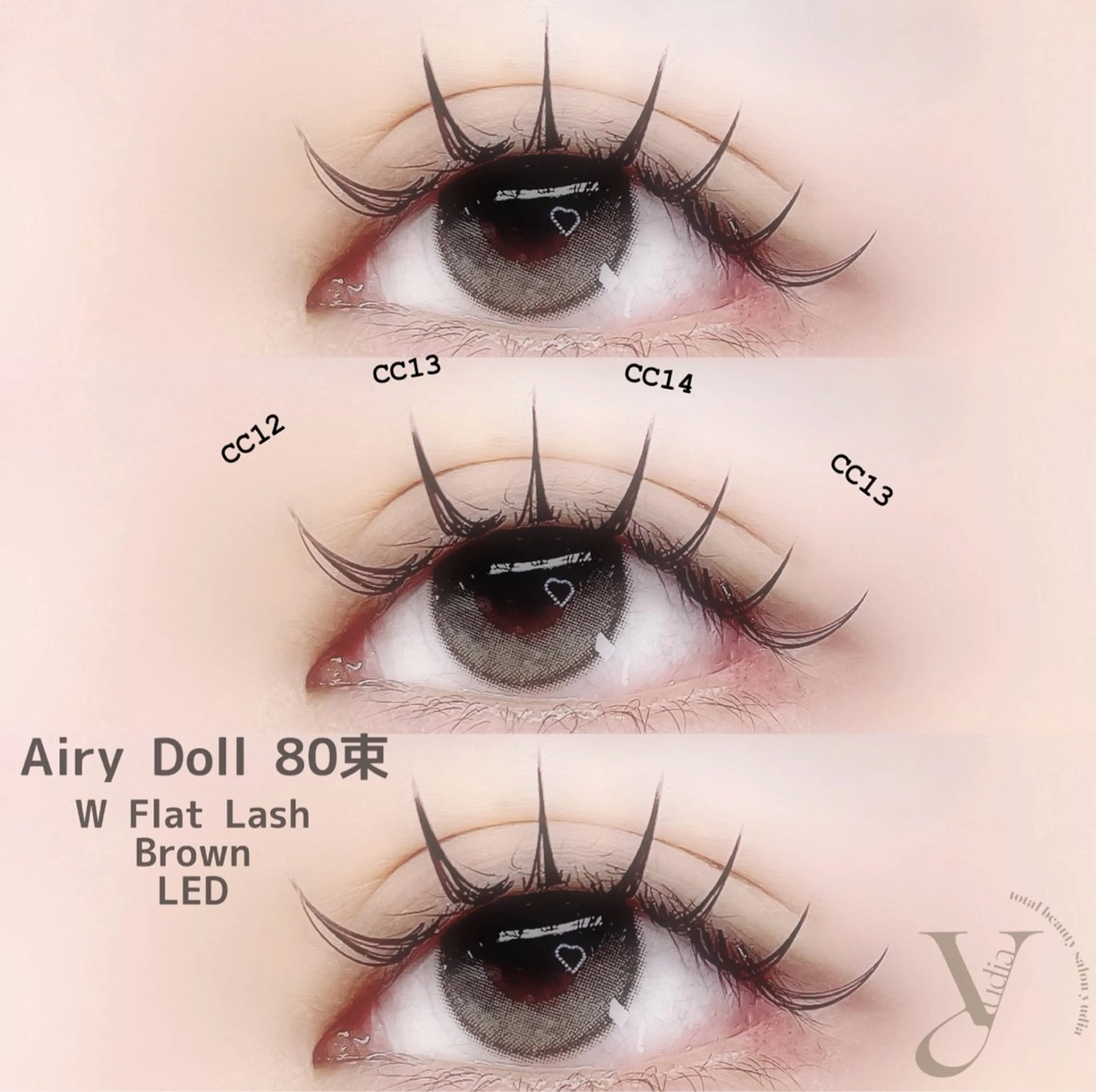 マツエク・マツパ フラットラッシュ マツエク 𝐧𝐞𝐨𝐧新宿 ❤️𝐀𝐲𝐚のマツエク・マツパデザイン