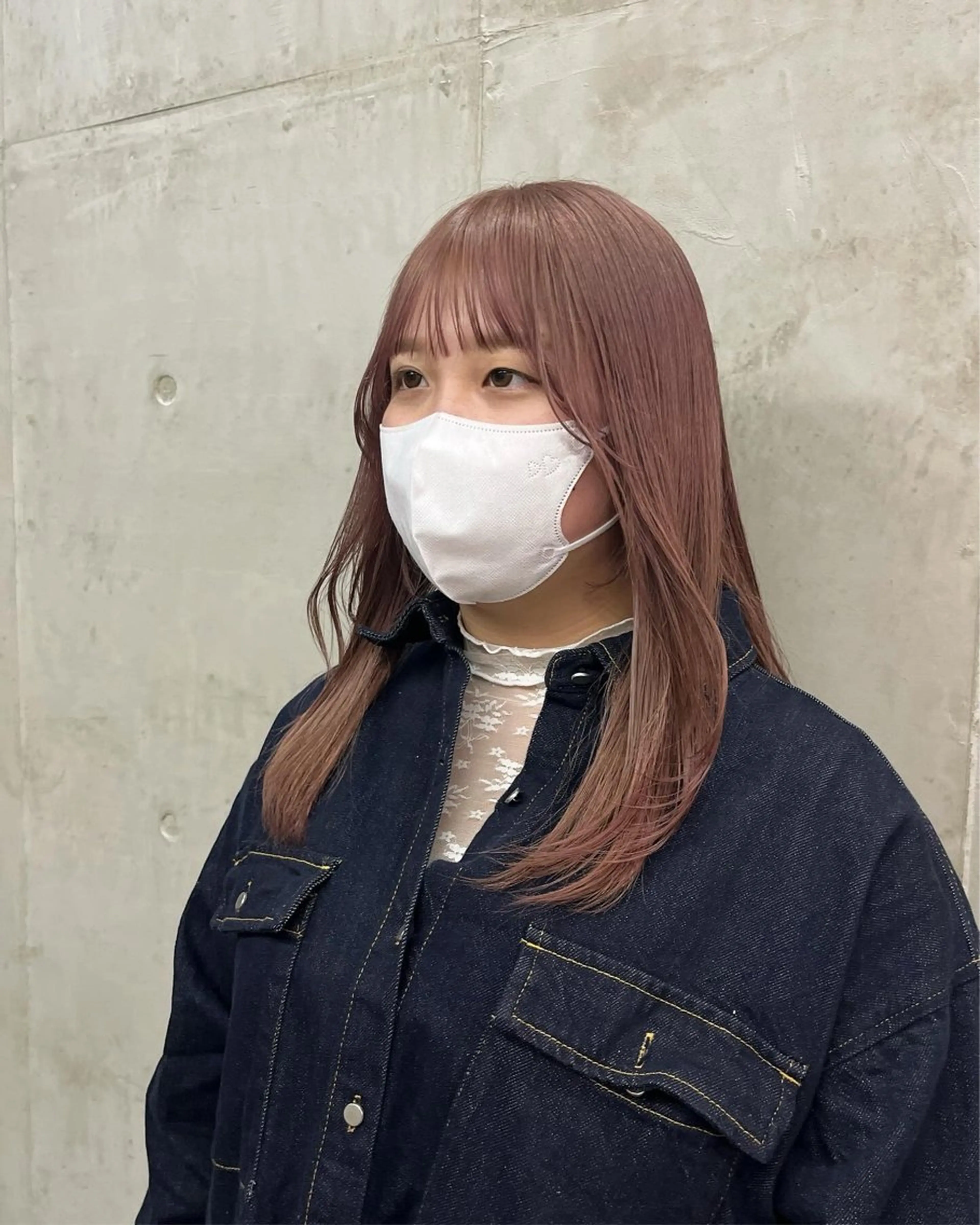 セミロング ヘアカラー SALT WATER所属・🫐 𝐌𝐚𝐨 🫐似合わせcutのヘアスタイル