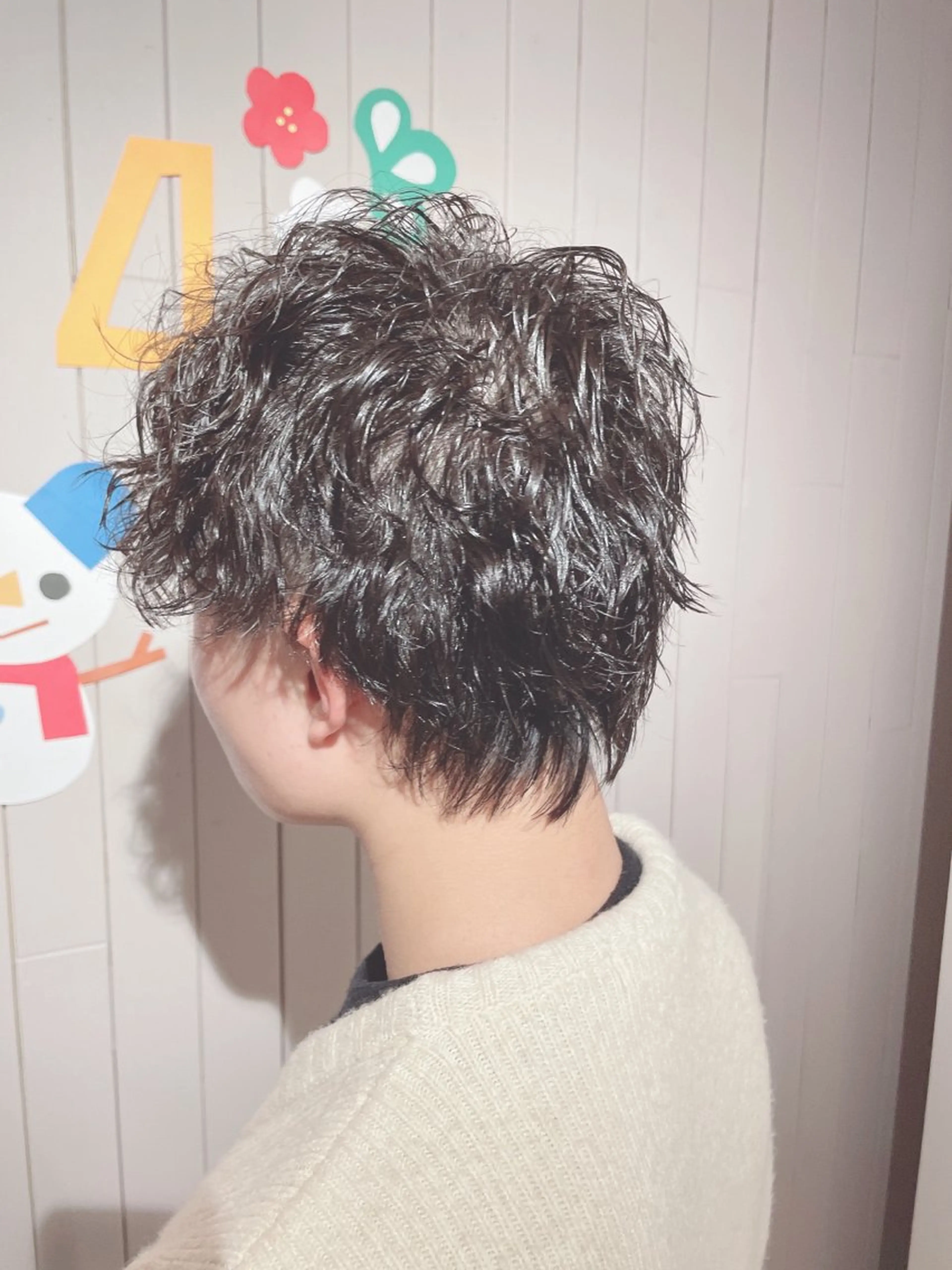 パーマ メンズ メンズパーマ 波巻きパーマ カット パーマ ❣️モードケイズ塚口 和田一将のヘアスタイル