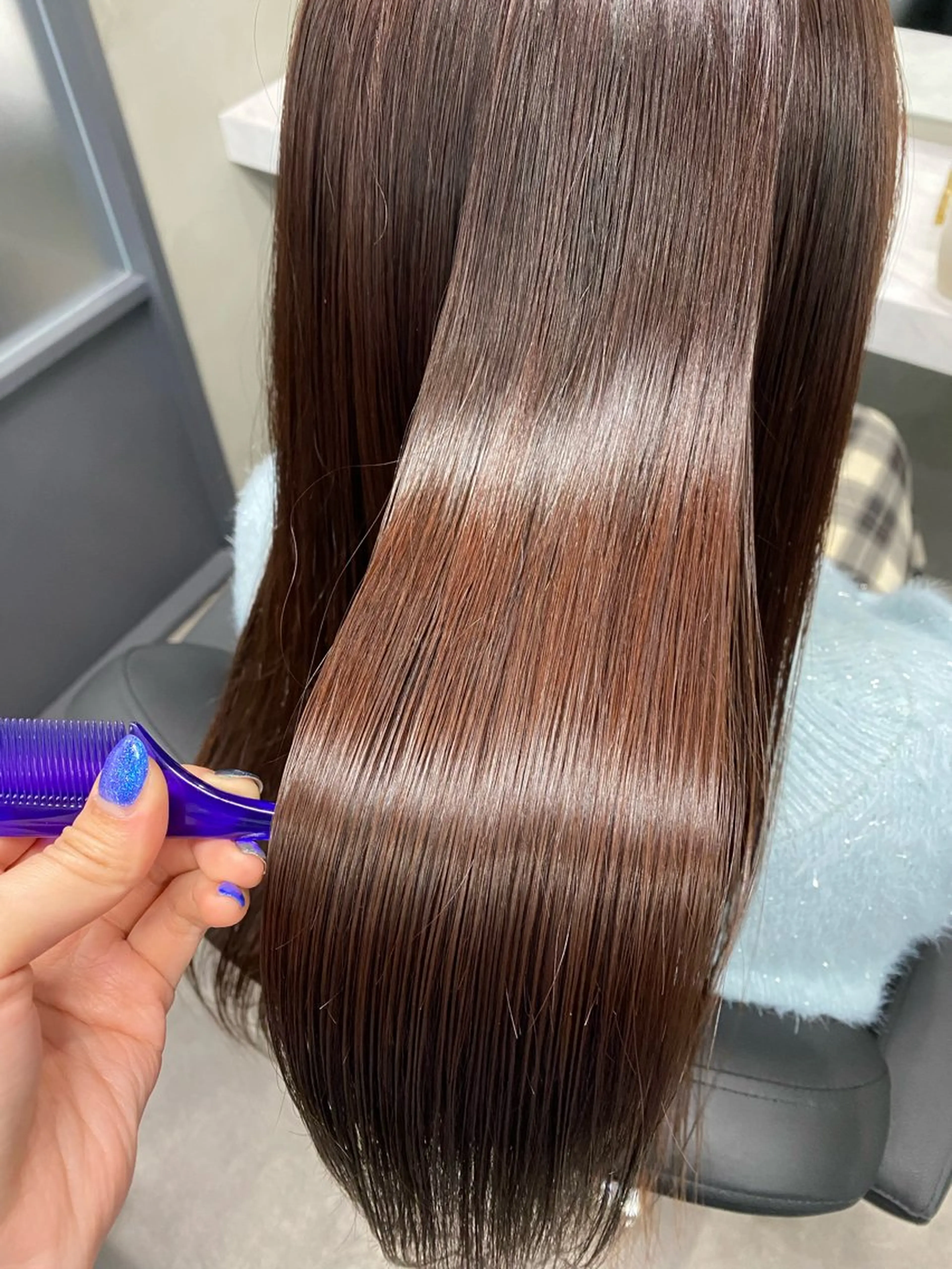 ロング カット ヘアカラー トリートメント ブリーチ/インナー カラー/長峯美羽のヘアスタイル