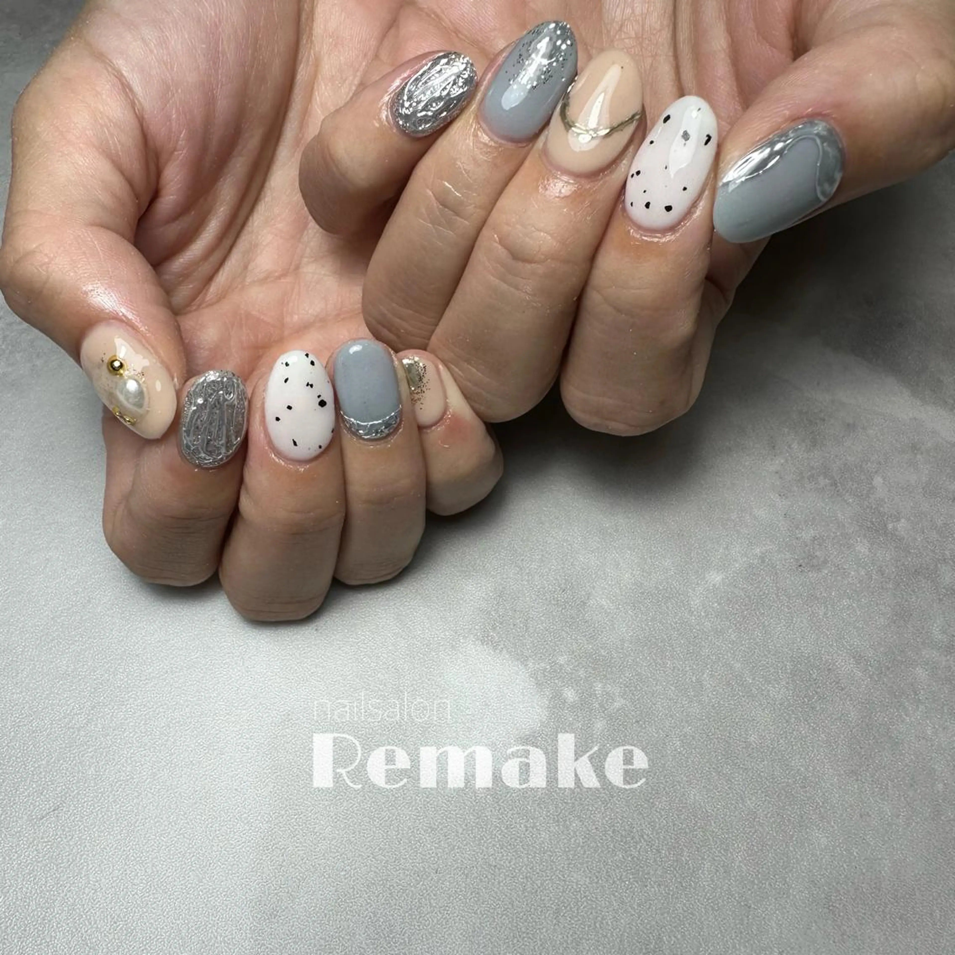 ネイル salonRemake所属・Runa ☽のネイルデザイン