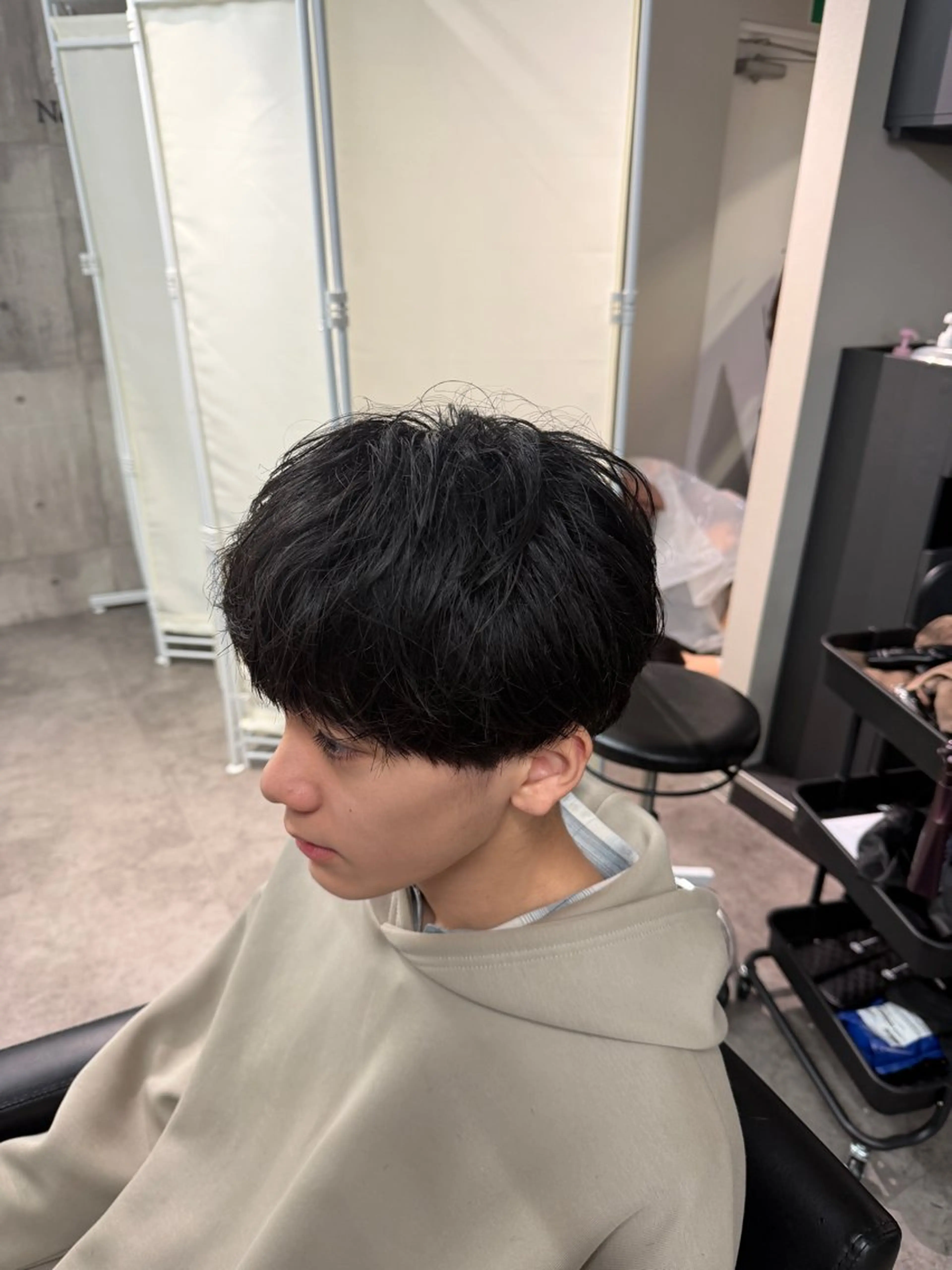 メンズ カット シャドウパーマ／立川 /🐶コタロウ🐶のヘアスタイル