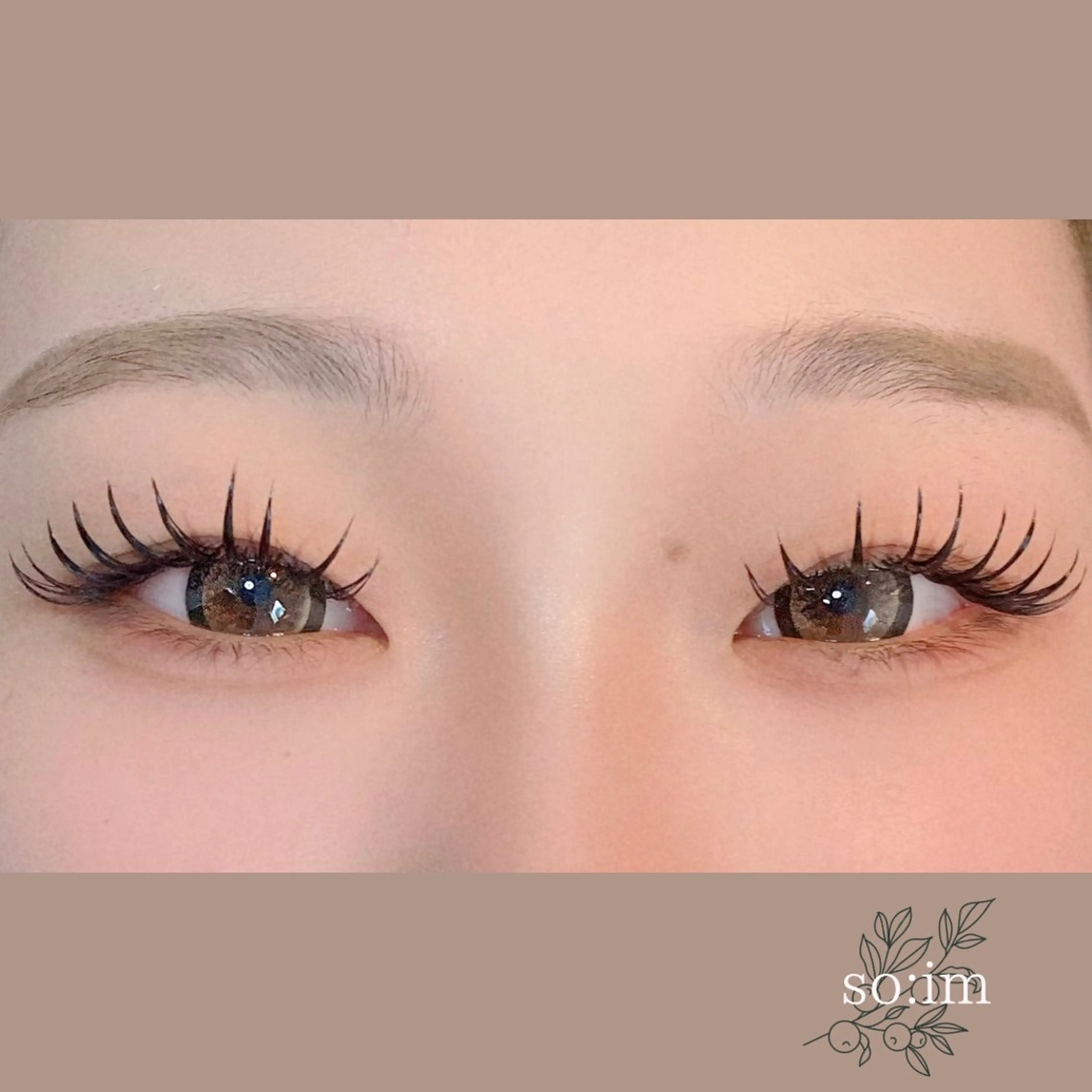 マツエク・マツパ so:im所属・so:im sonの眉毛・アイブロウイメージ
