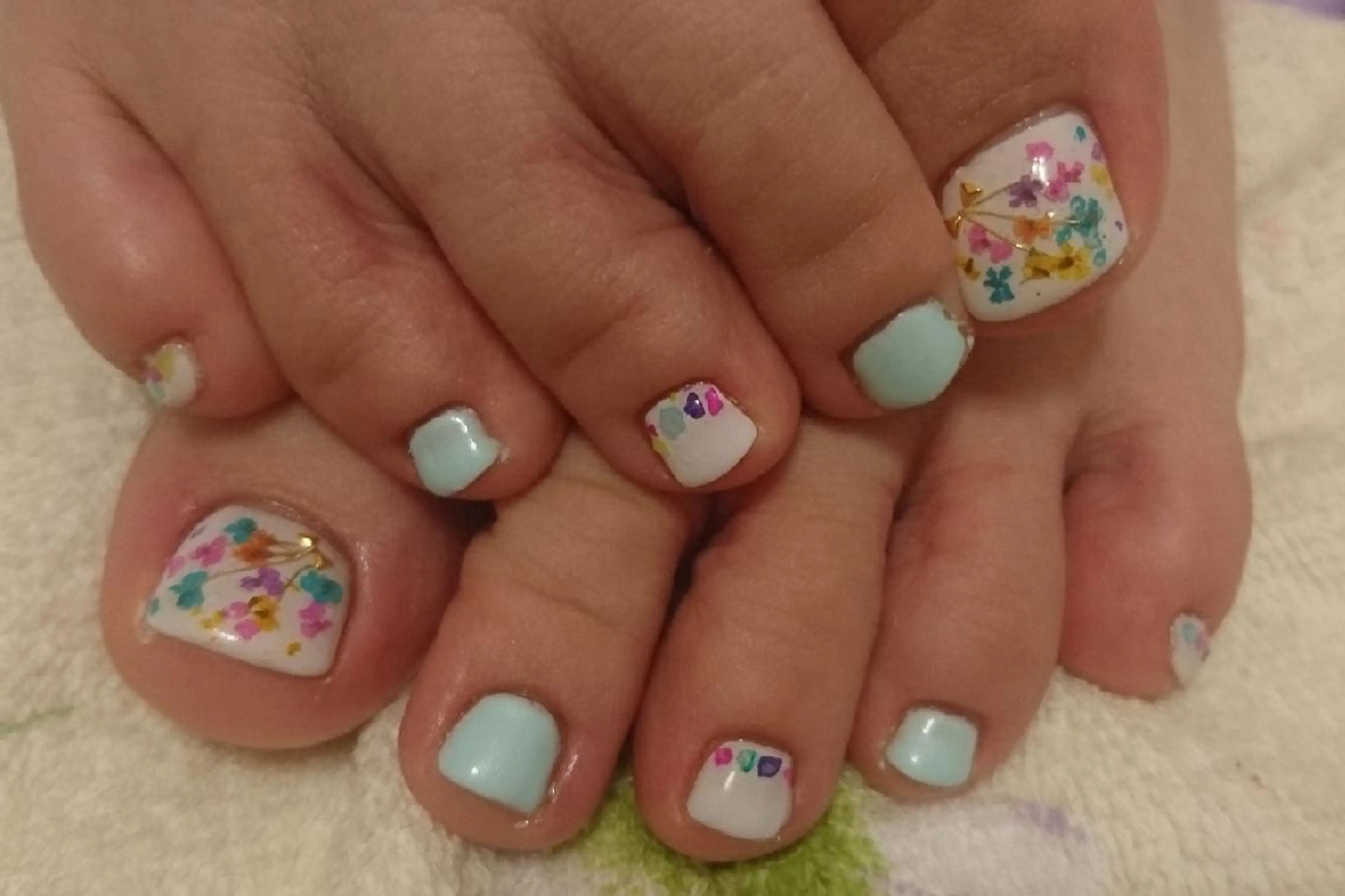 ネイル アートネイル フットネイル ジェルネイル あんきち    のネイルデザイン