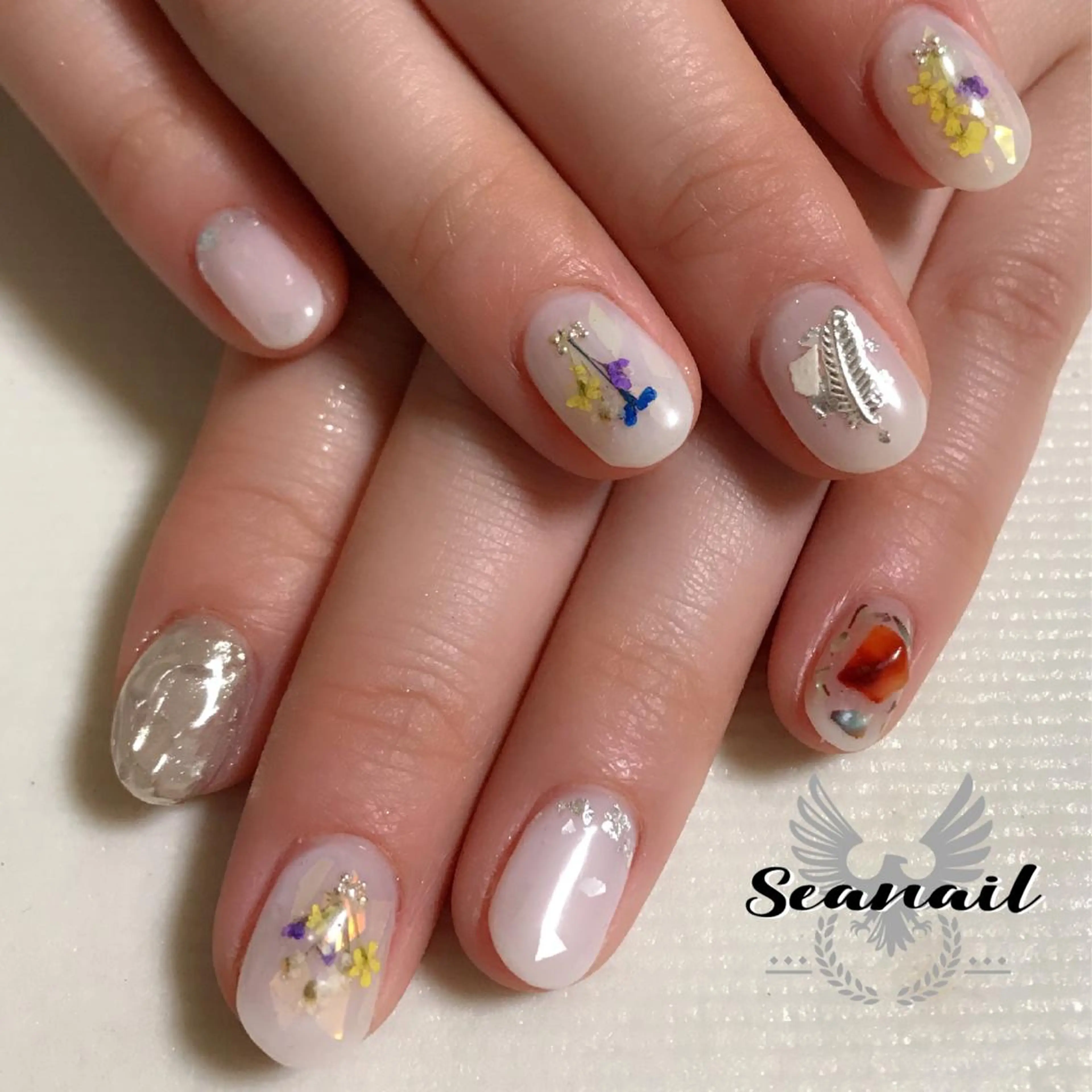 ネイル 小尾 栞のネイルデザイン