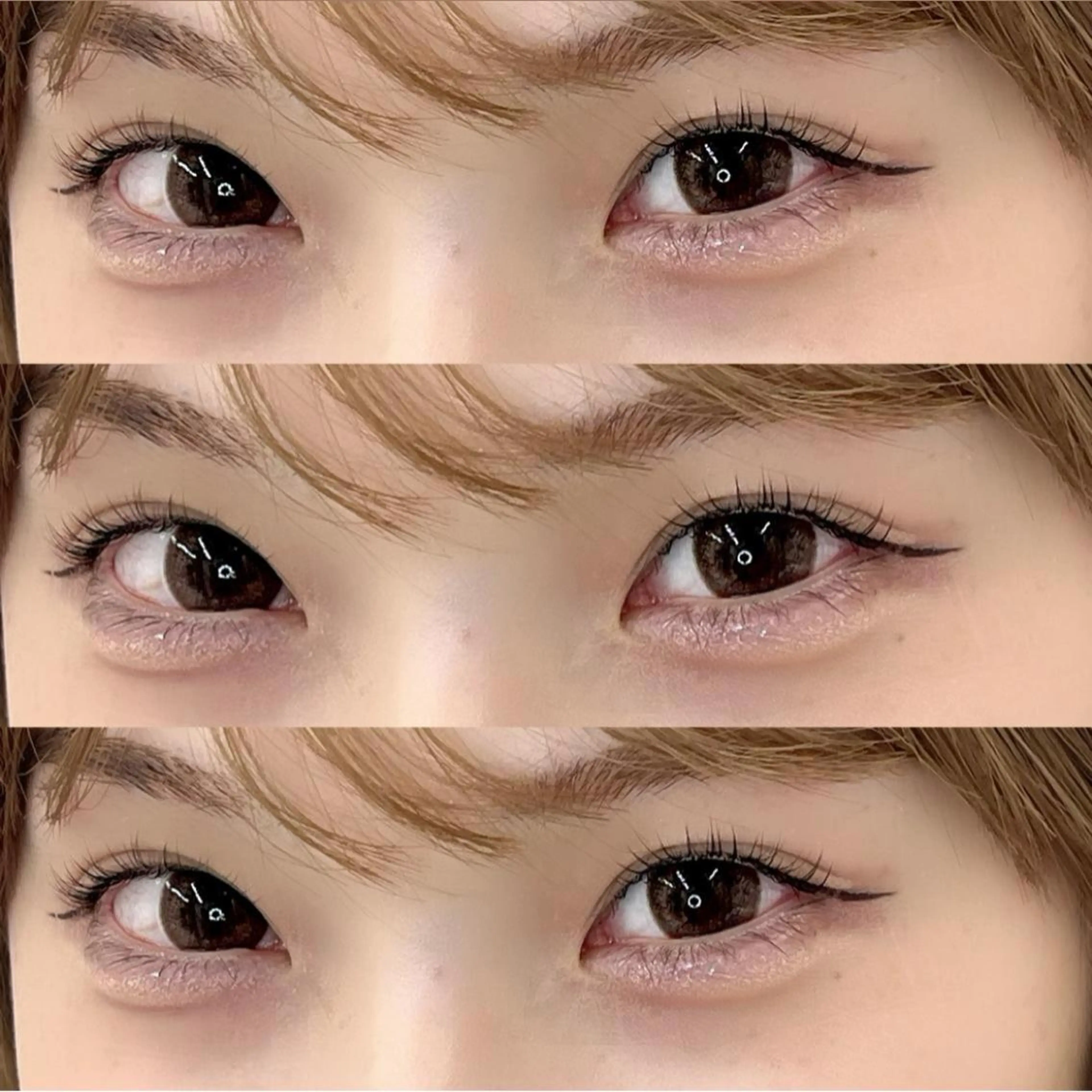 マツエク・マツパ パリジェンヌラッシュリフト emiri🍒 @illu6_6nのマツエク・マツパデザイン