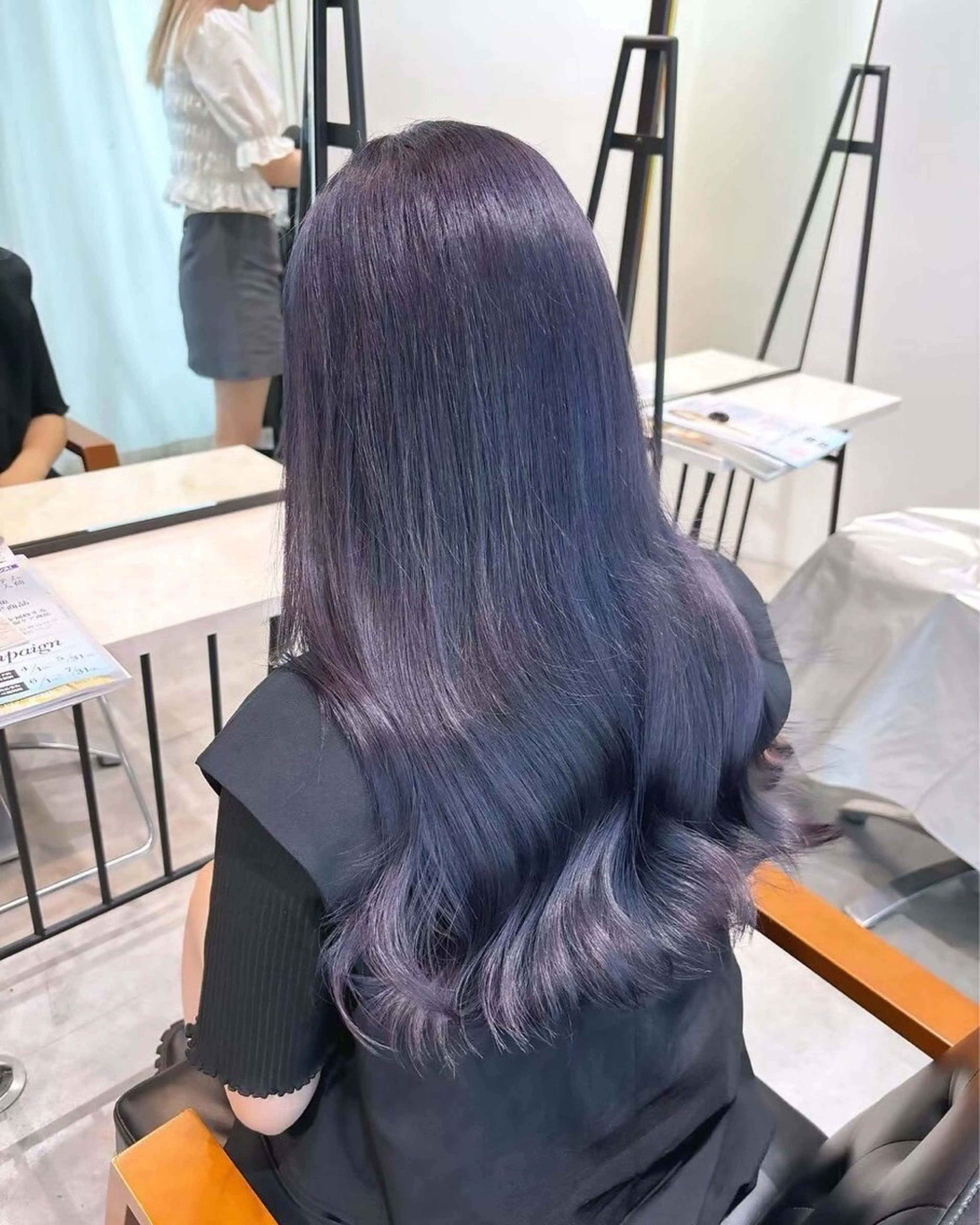 ロング ヘアカラー 縮毛矯正/まつ毛 パーマ/のの🍒のマツエク・マツパデザイン