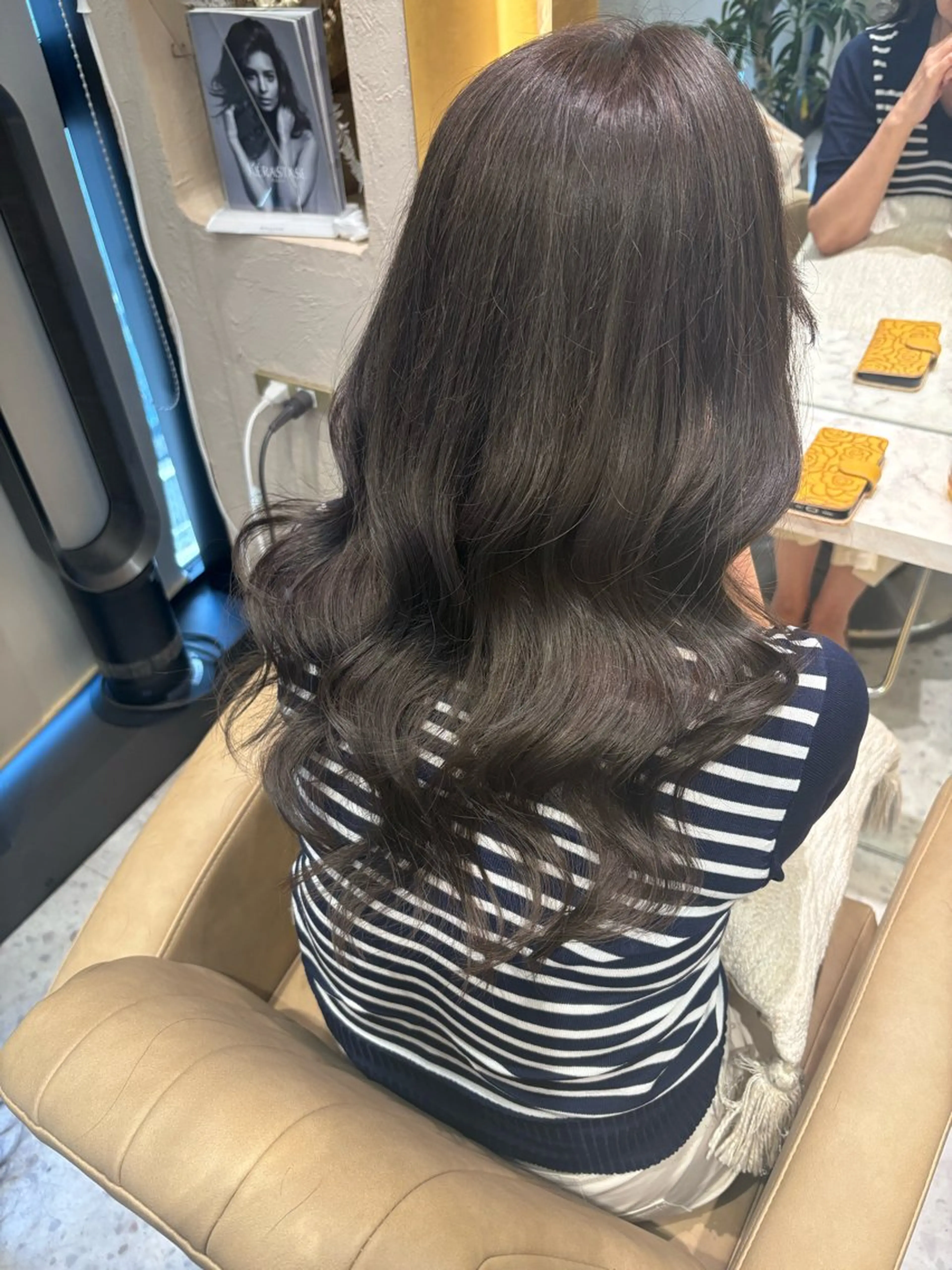 ロング カット ヘアカラー Kanami/韓国風 /艶カラーのヘアスタイル