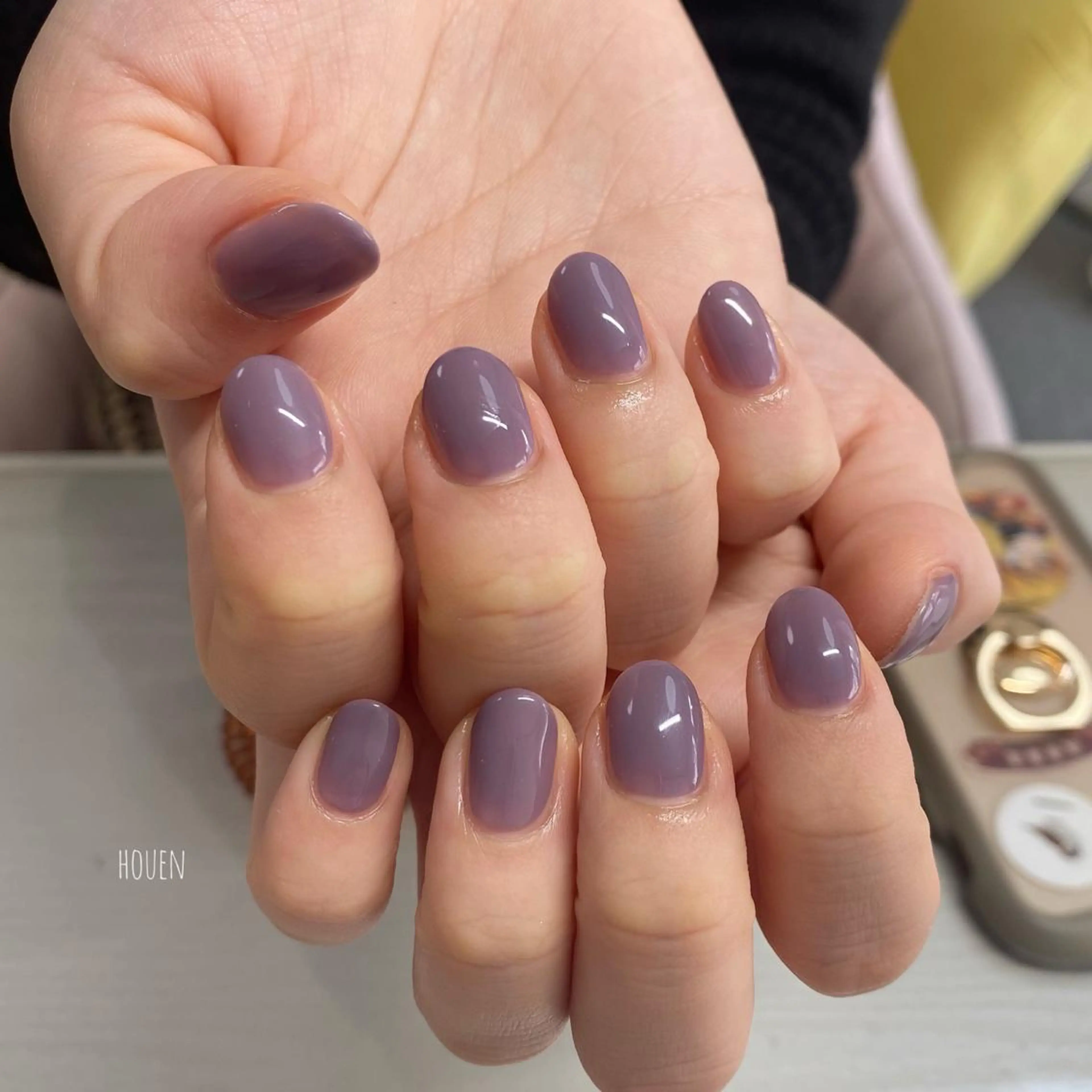 ネイル ワンカラーネイル I P'ink nail salon所属・I pinknail 韓国風·持ち込み専門のネイルデザイン
