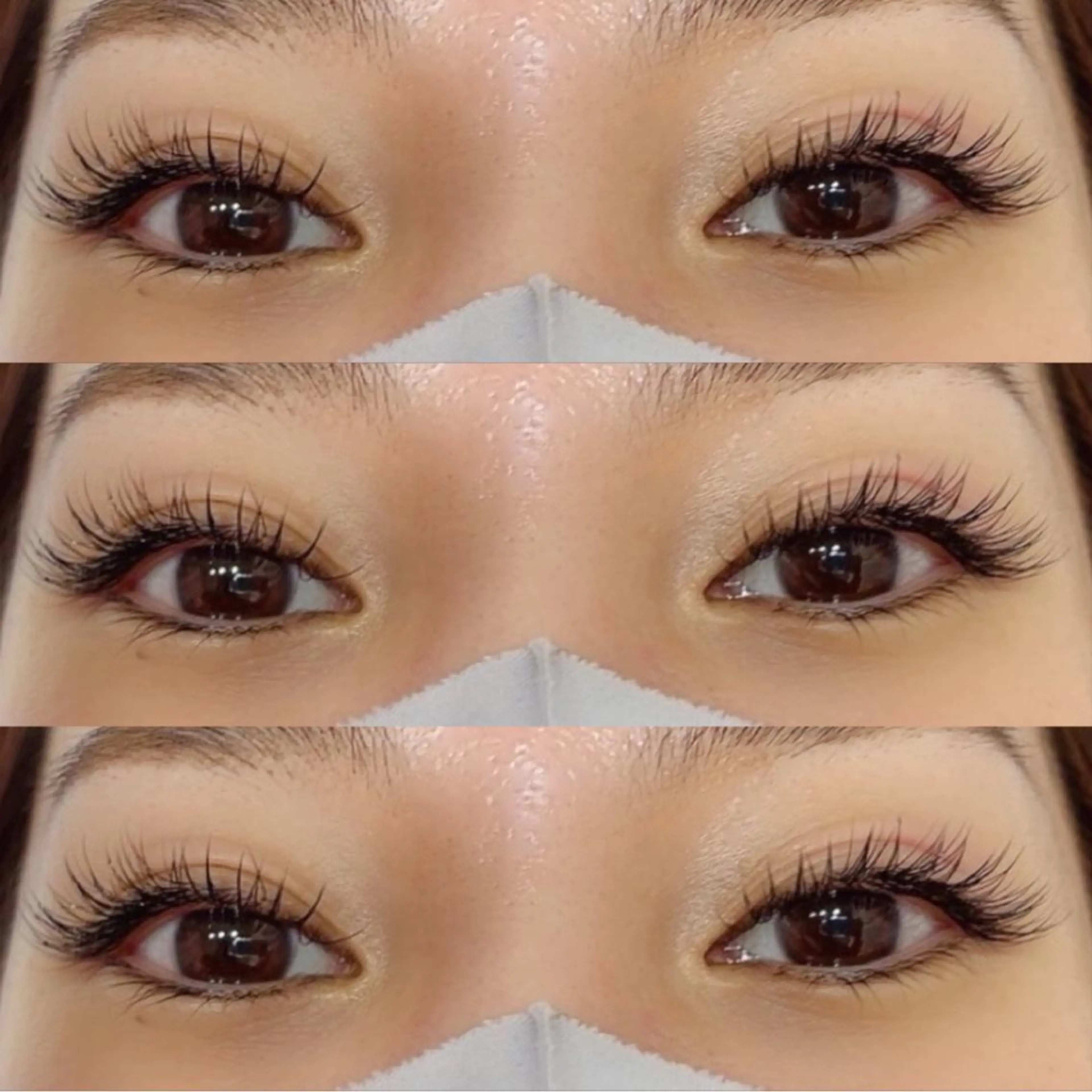 マツエク・マツパ 付け放題 Cカール フラットラッシュ ∩_∩アオイ eye lashのマツエク・マツパデザイン