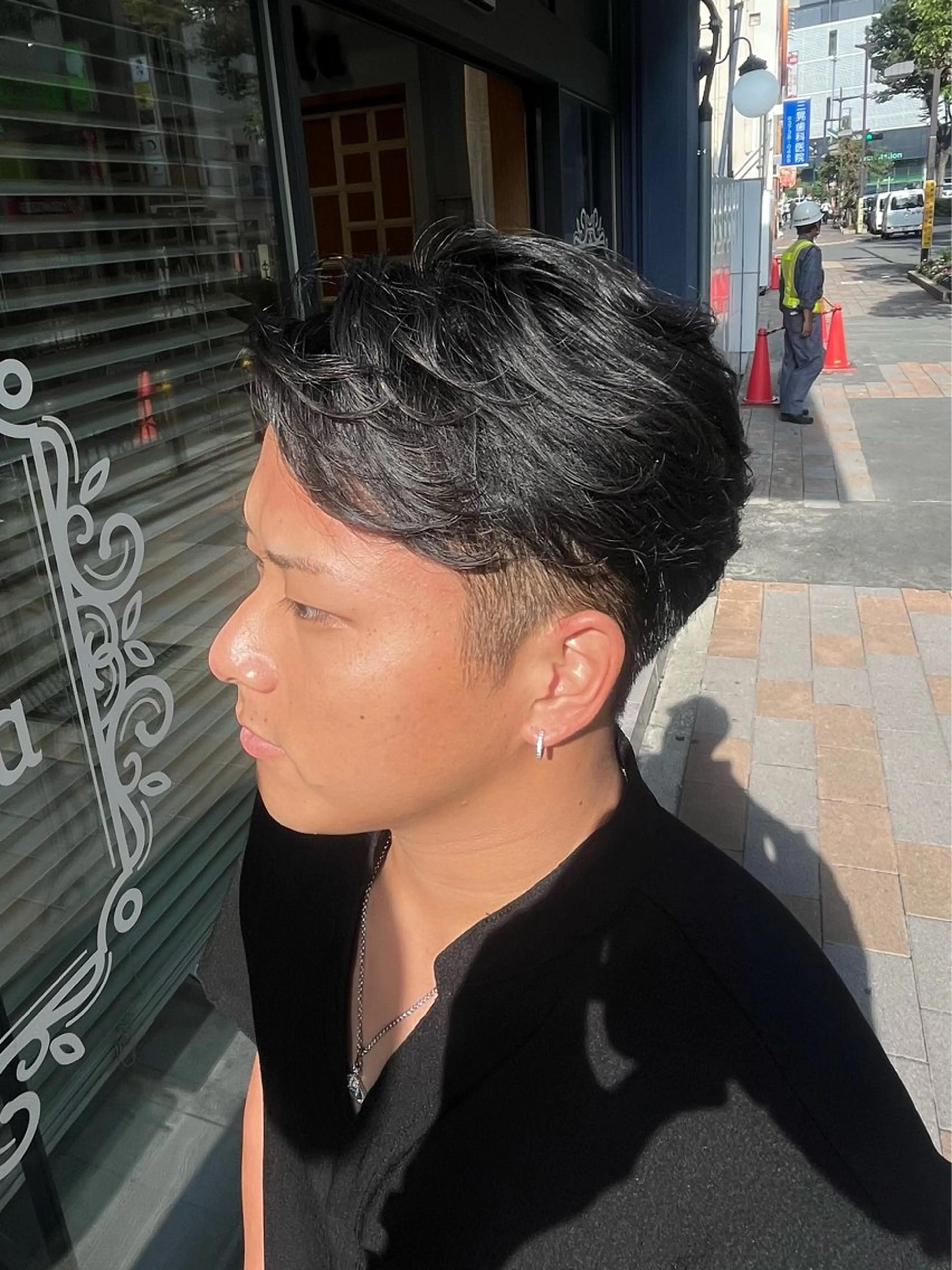 パーマ メンズ カット パーマ ヤシロケンタ メンズ特化のヘアスタイル