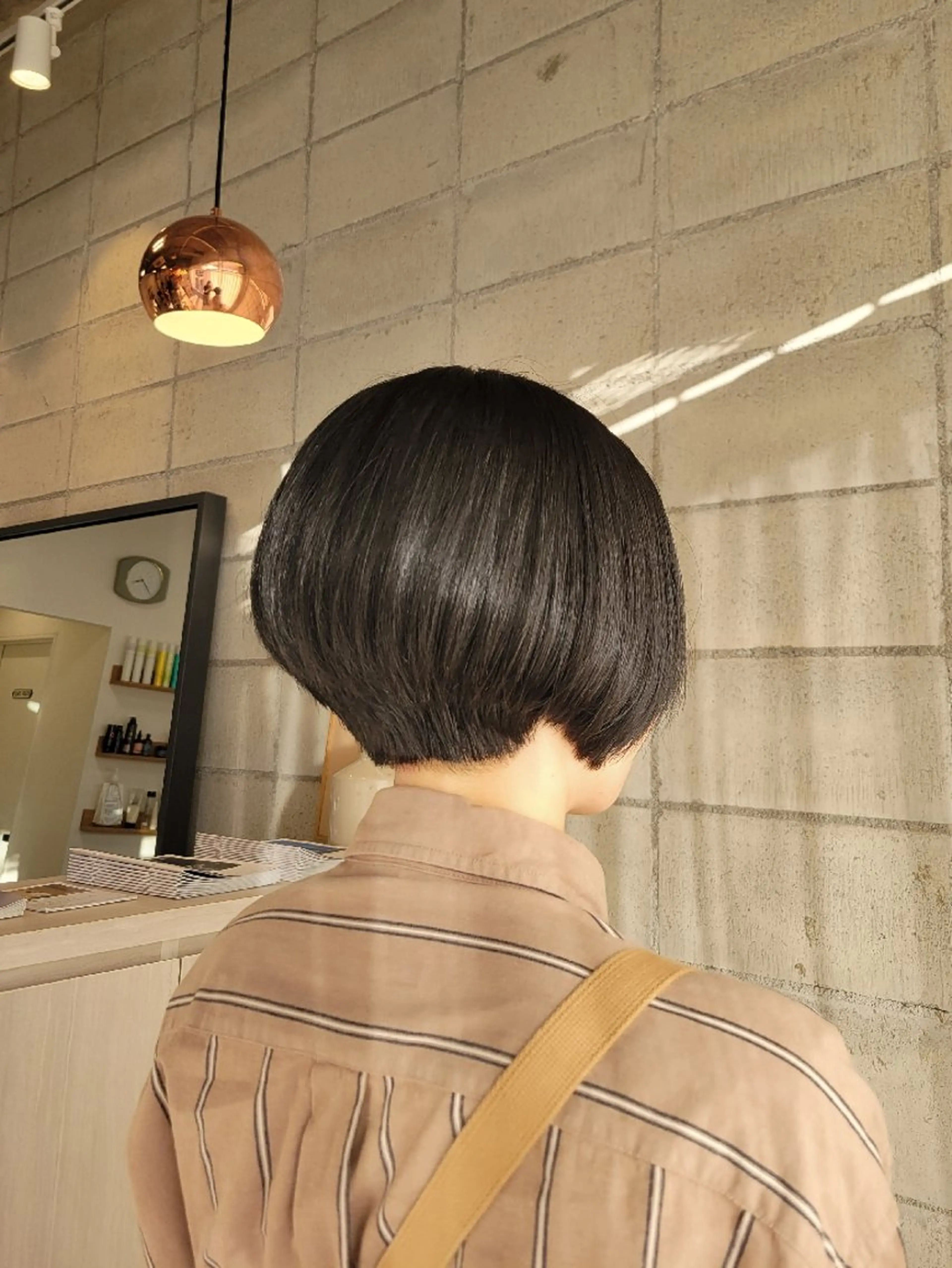 ショート 丸みショート ショートヘア カット トリートメント ashiato /なほのヘアスタイル