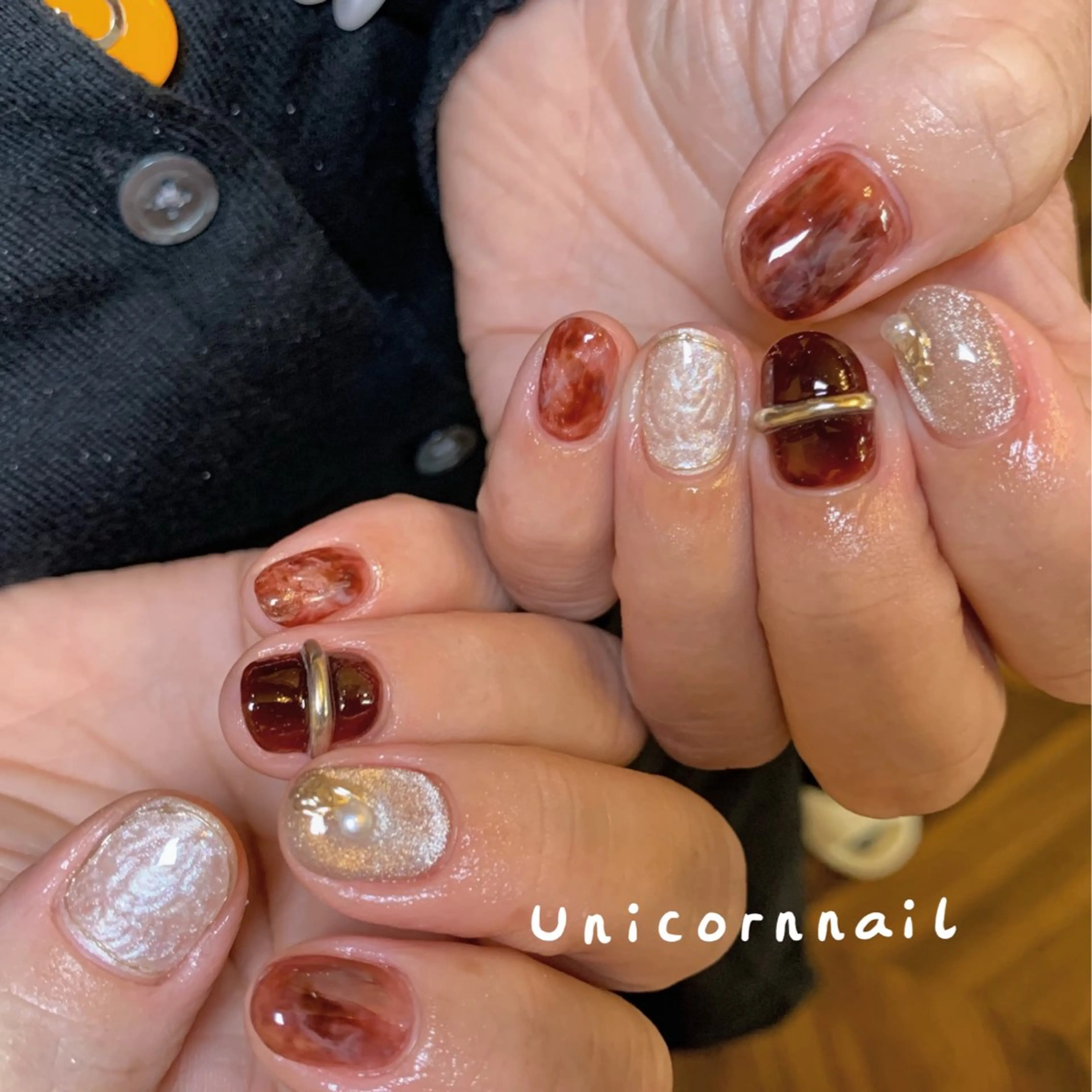 ネイル ニュアンスネイル UnicornNail所属・Unicorn Nail 矢場町店のネイルデザイン