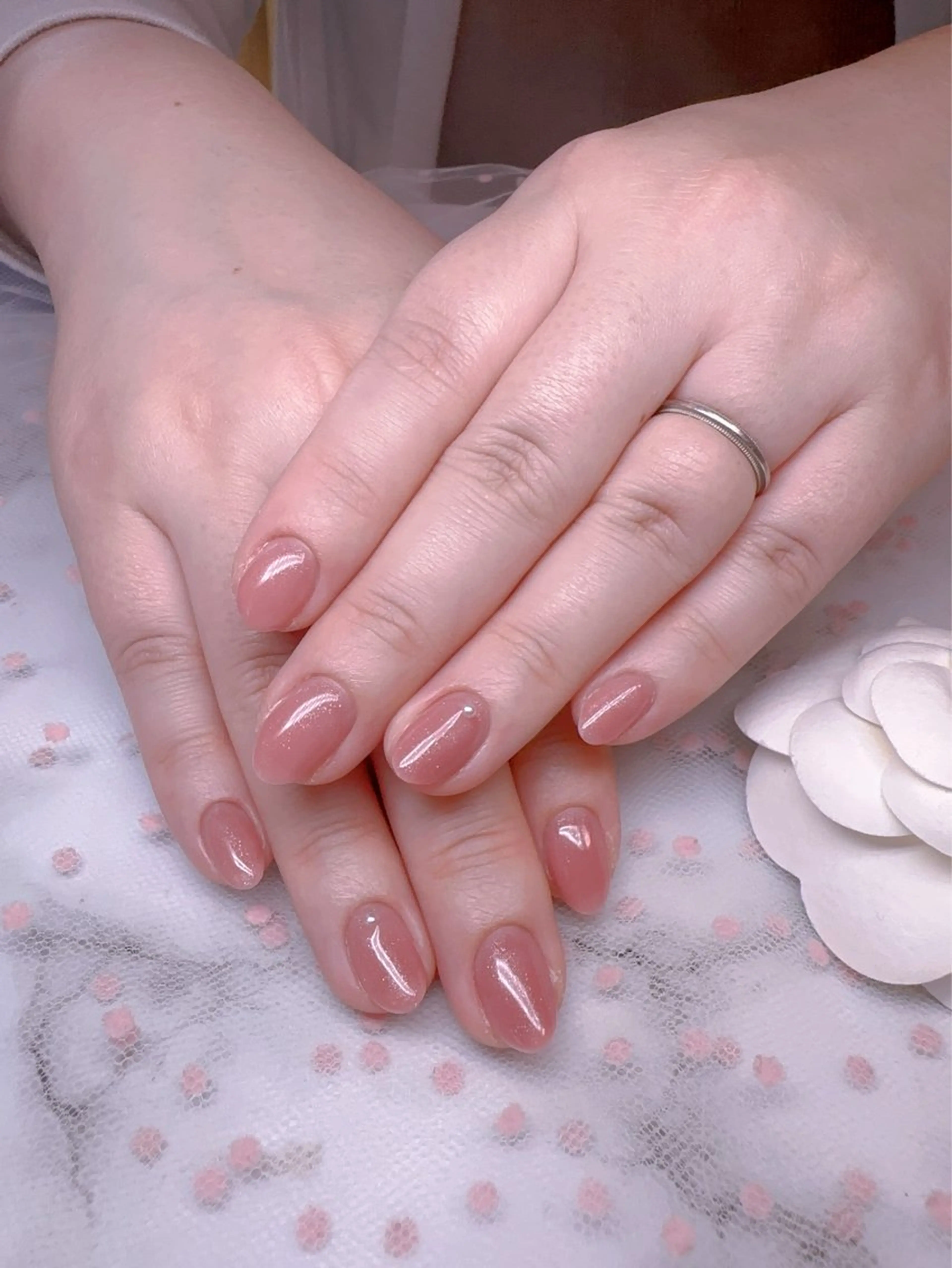 ネイル オーロラネイル フットネイル 韓国ネイル ラメ(グリッター) ラメグラデーション ハンドネイル Belle nail salon 新小岩のネイルデザイン