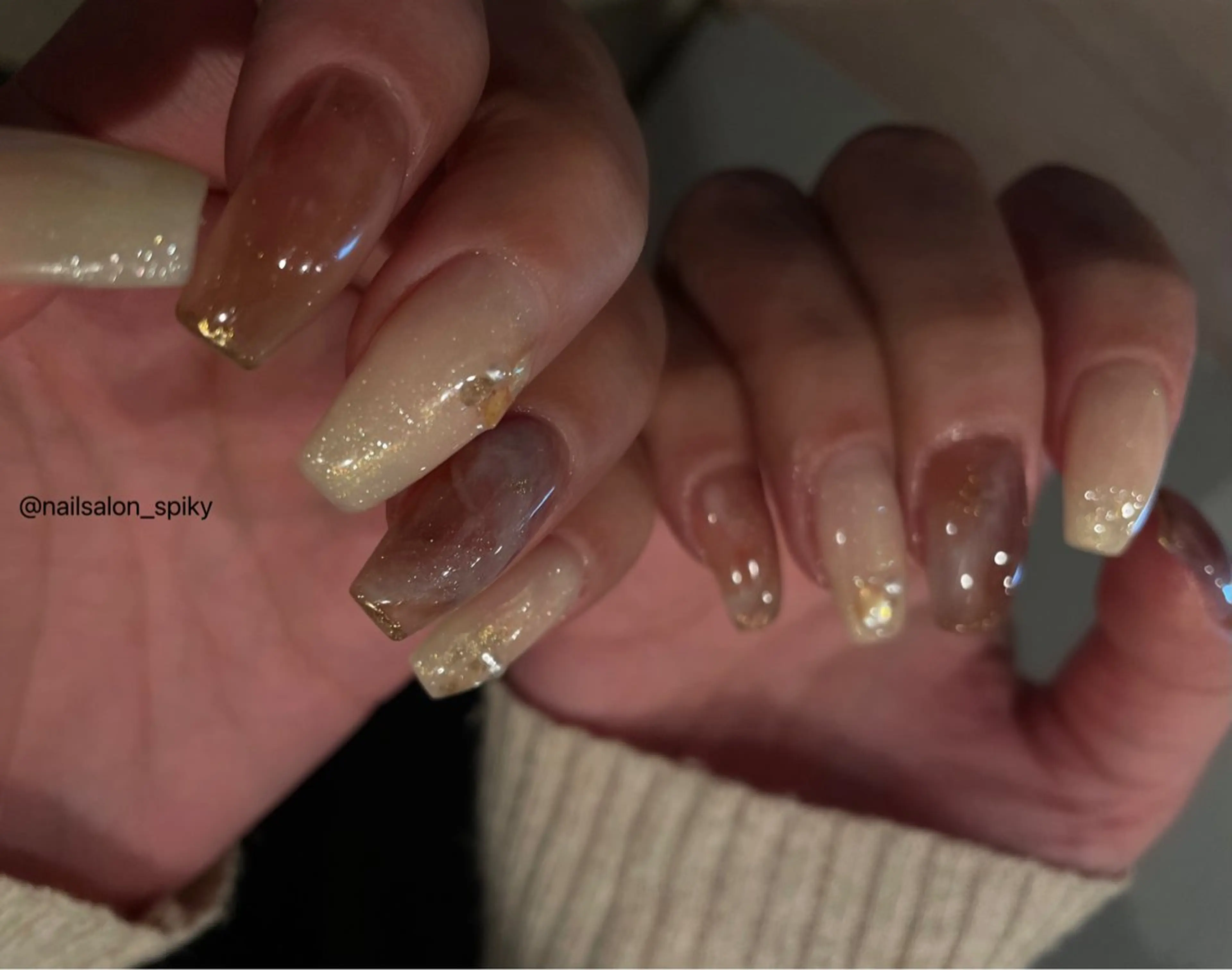 ネイル Spiky とうげ ふうかのネイルデザイン