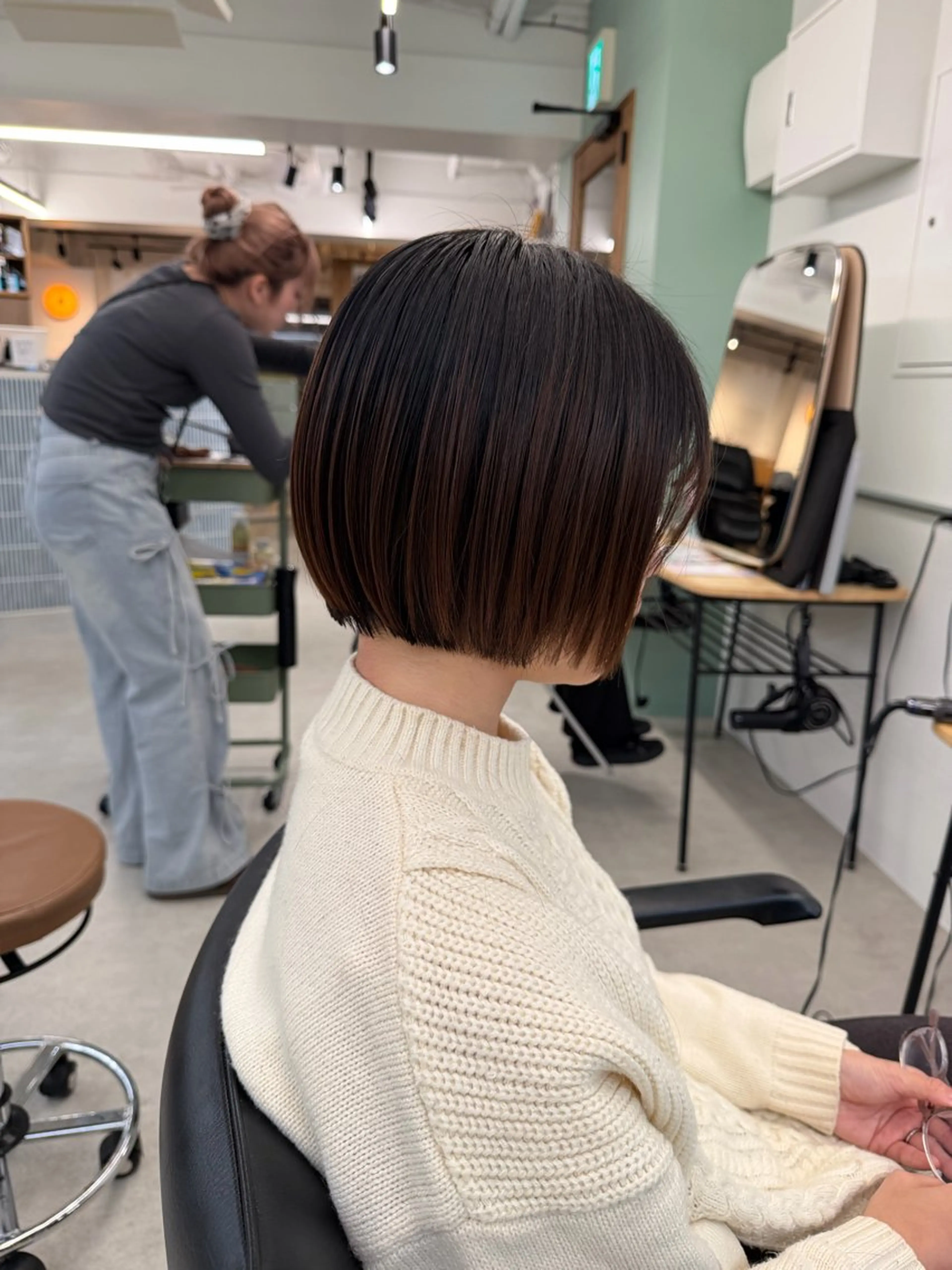 ショート ショートボブ ボブ ショートヘア ボブカット募集/ モカのヘアスタイル