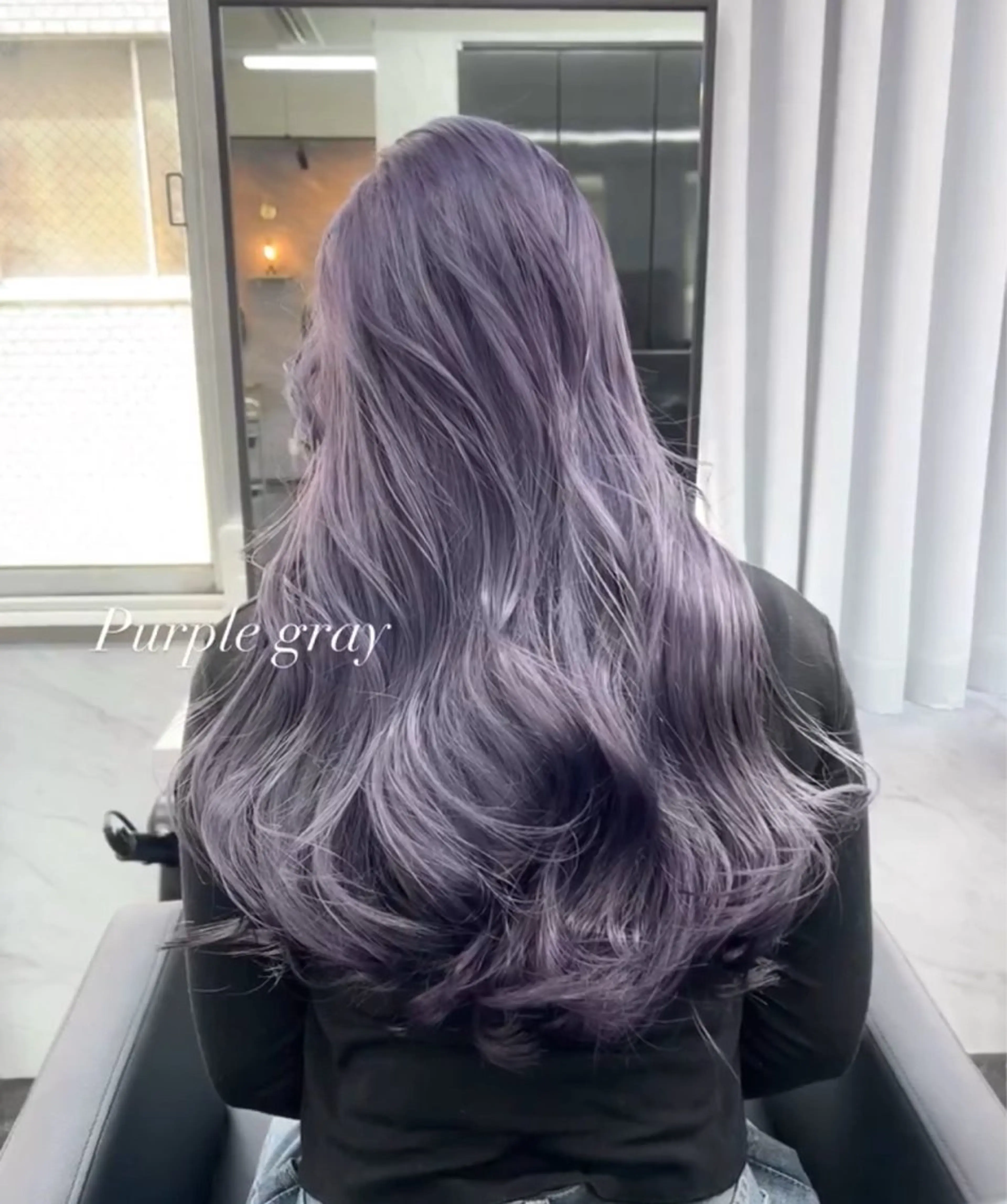 ロング カラー カット ヘアカラー トリートメント 魅力引き出しヘア🐾 るくものヘアスタイル