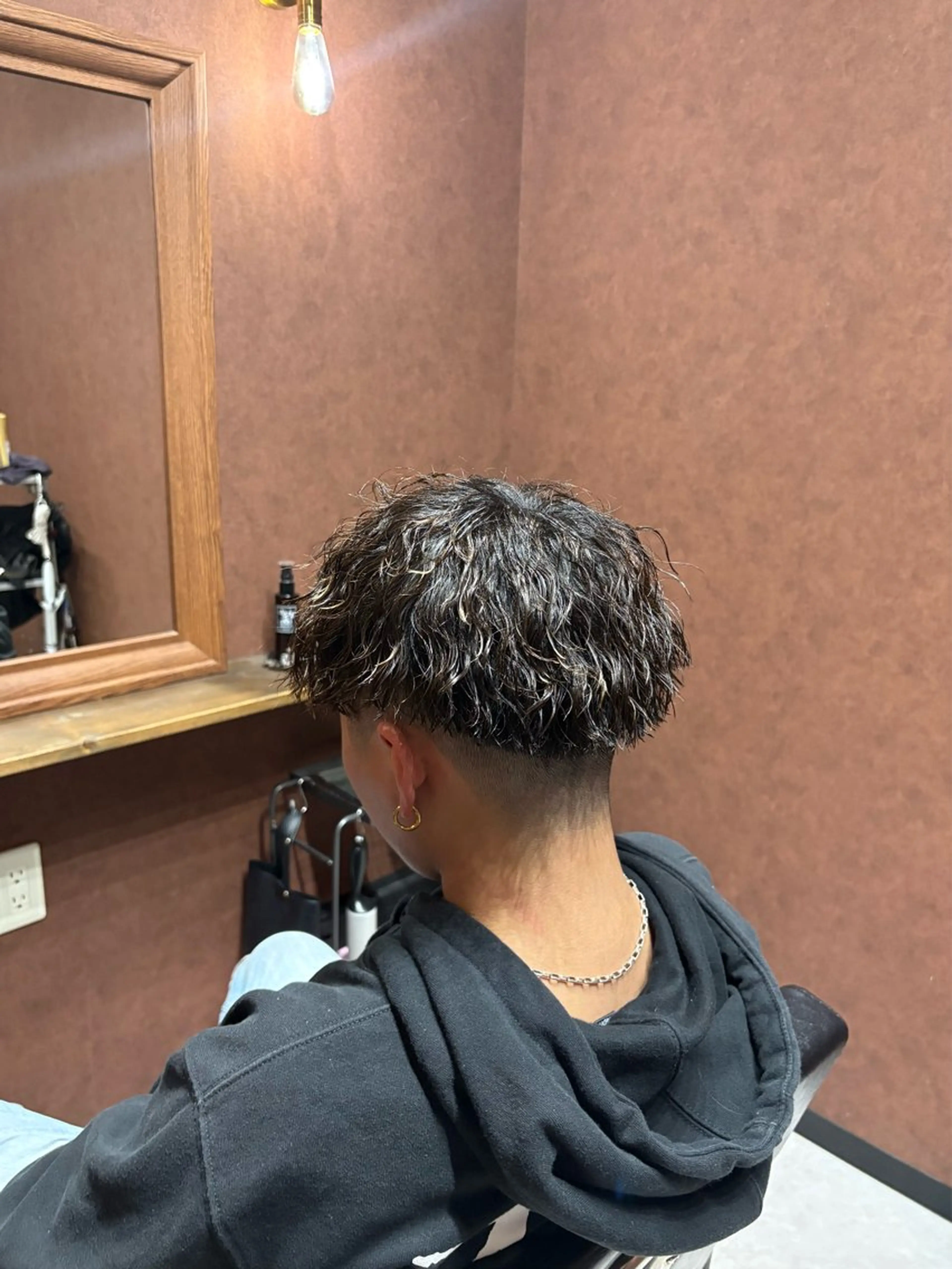 パーマ メンズ カット パーマ E 難波店 Rei /メンズのヘアスタイル