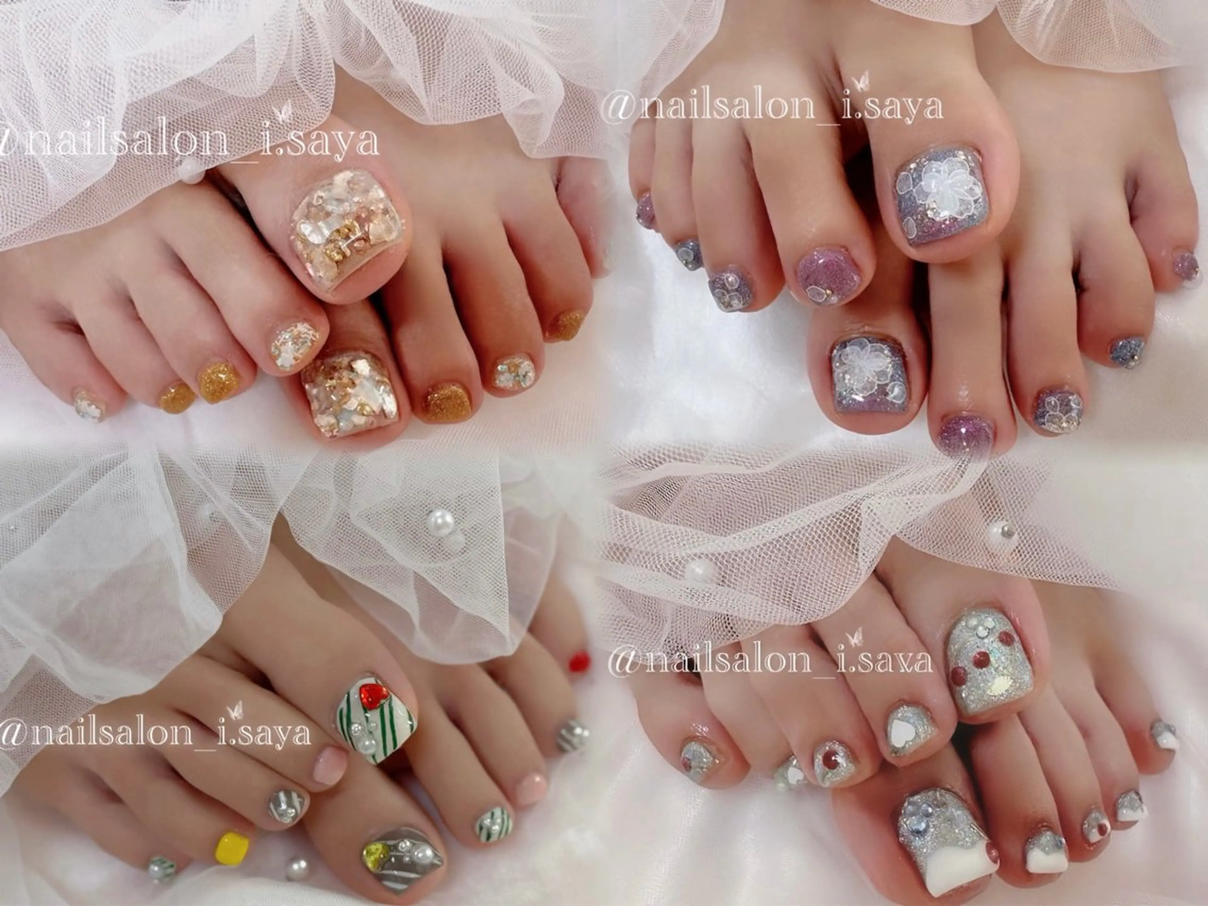 フット10本やり放題《小~特殊パーツ全部つけ放題》アロマフットバス付き♪の写真