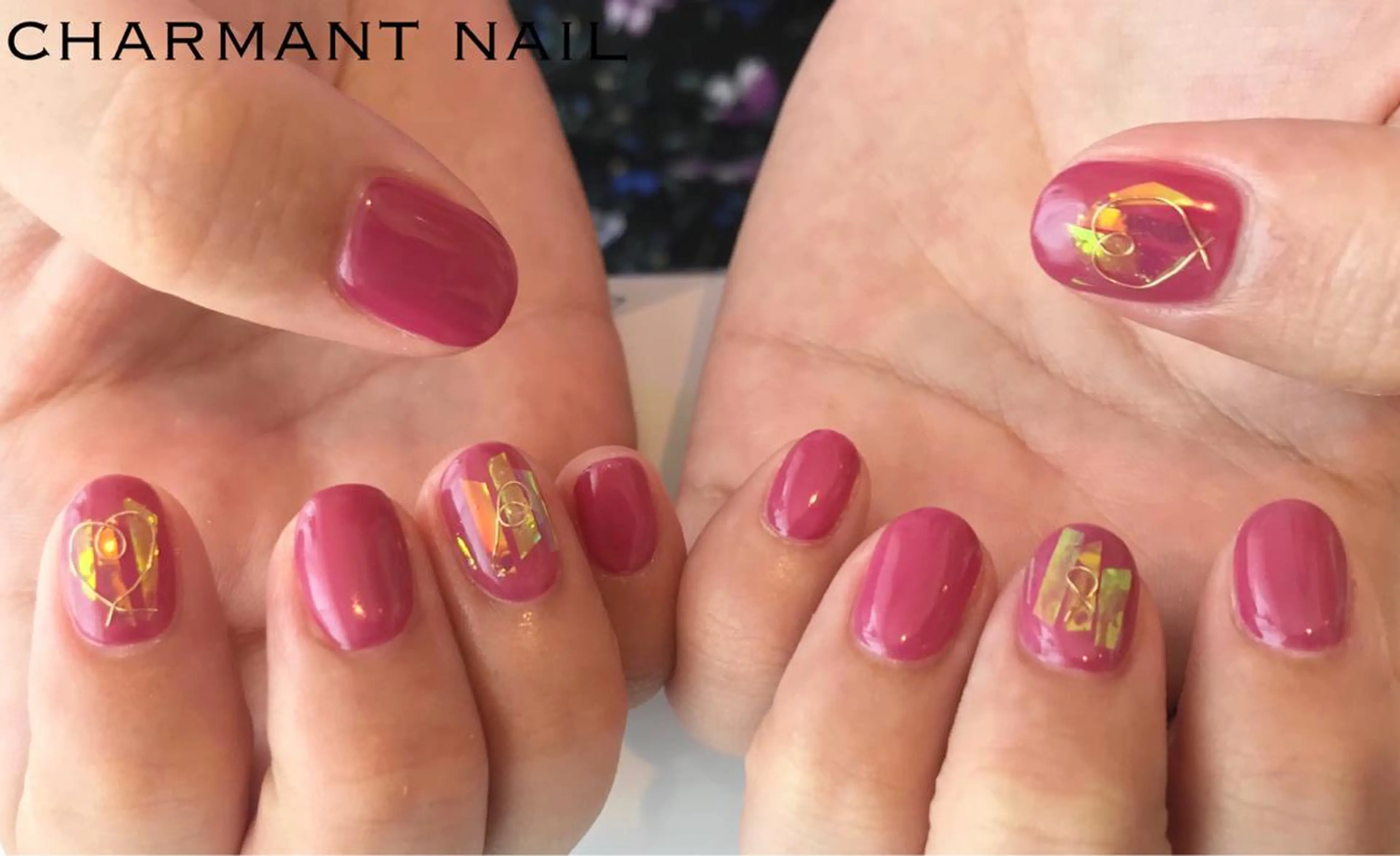 ネイル charmant nailのネイルデザイン