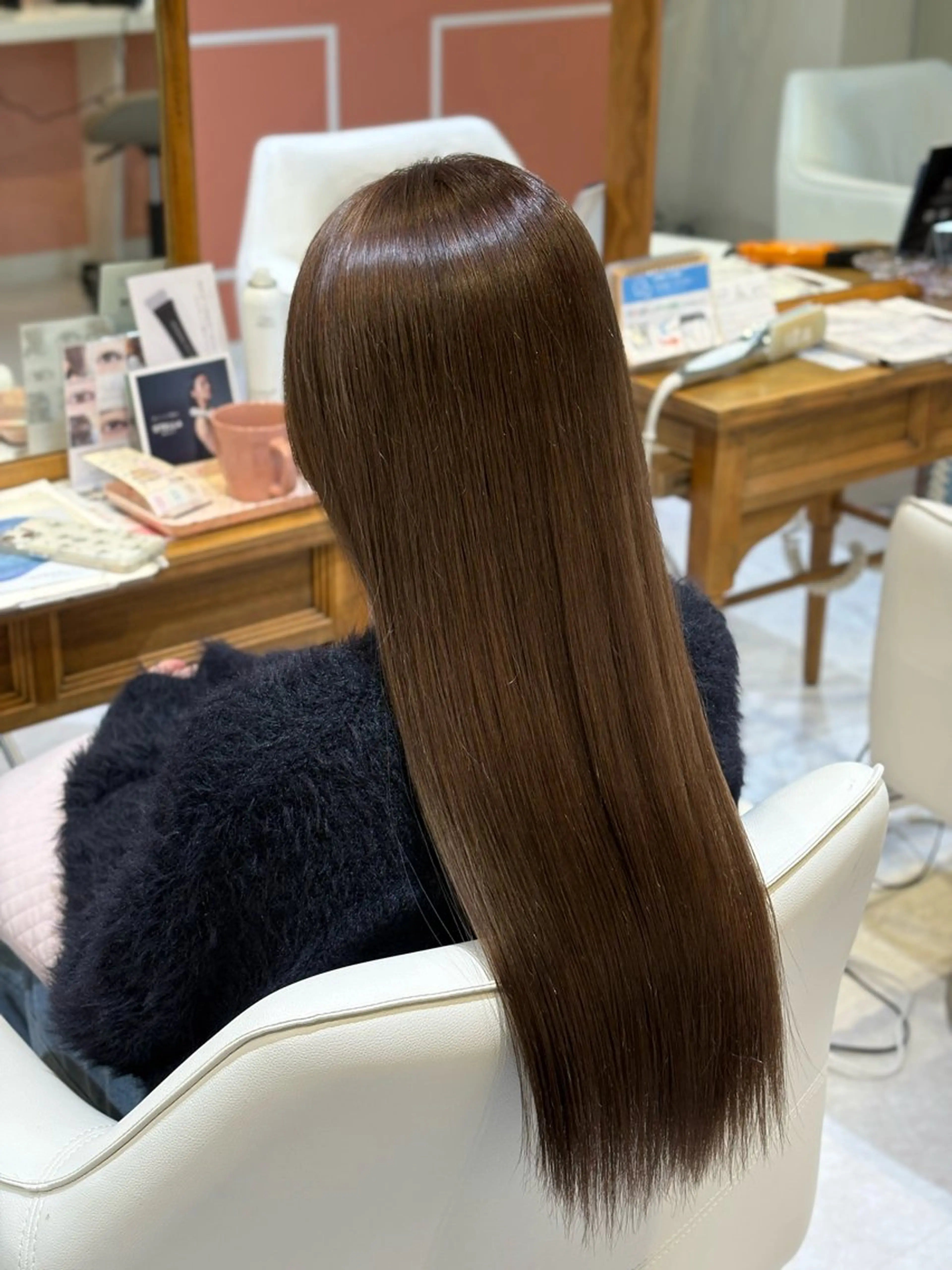 ロング カット ヘアカラー 日野 初音のヘアスタイル