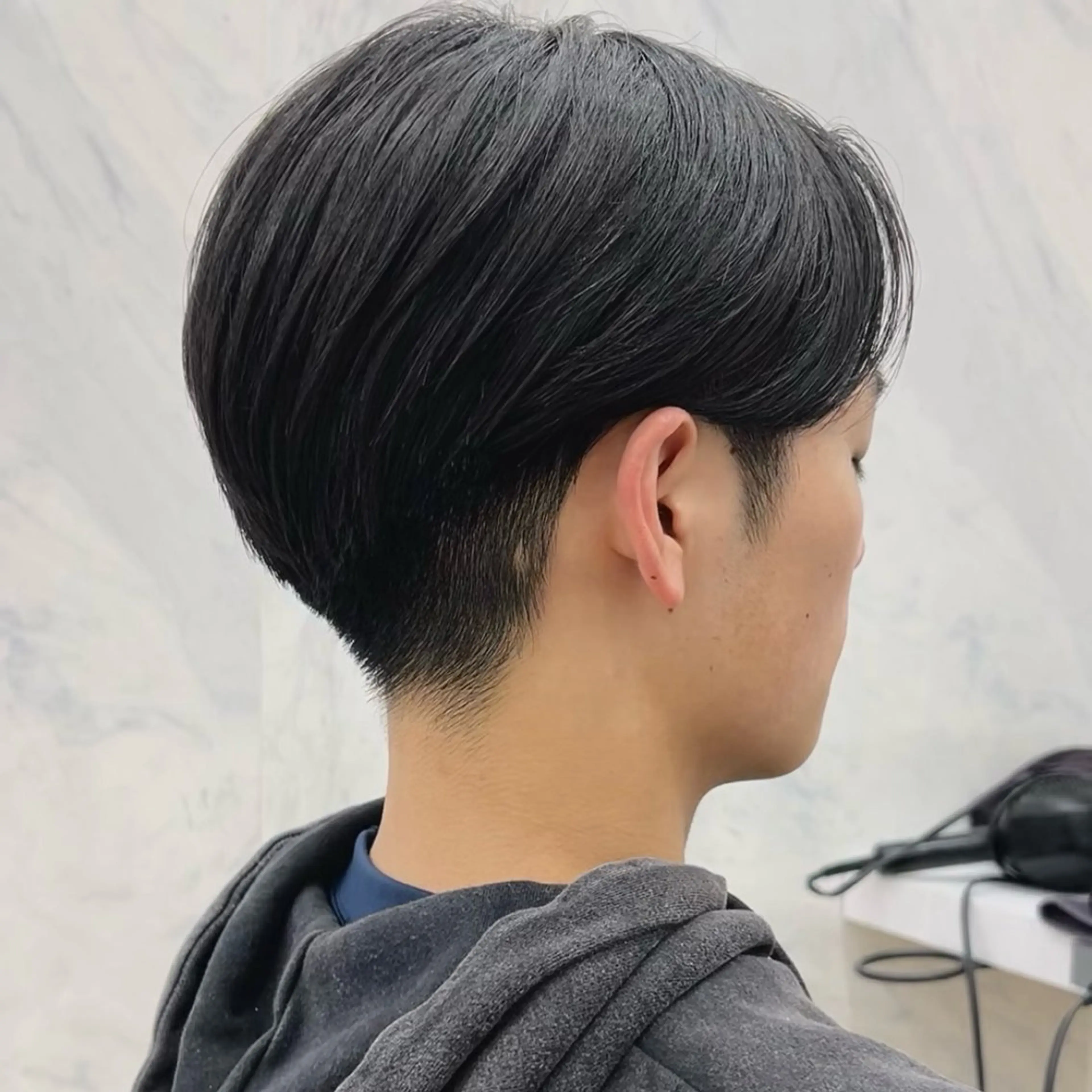 ショート メンズ カット 縮毛矯正 トリートメント 海/ボブ パーマのヘアスタイル