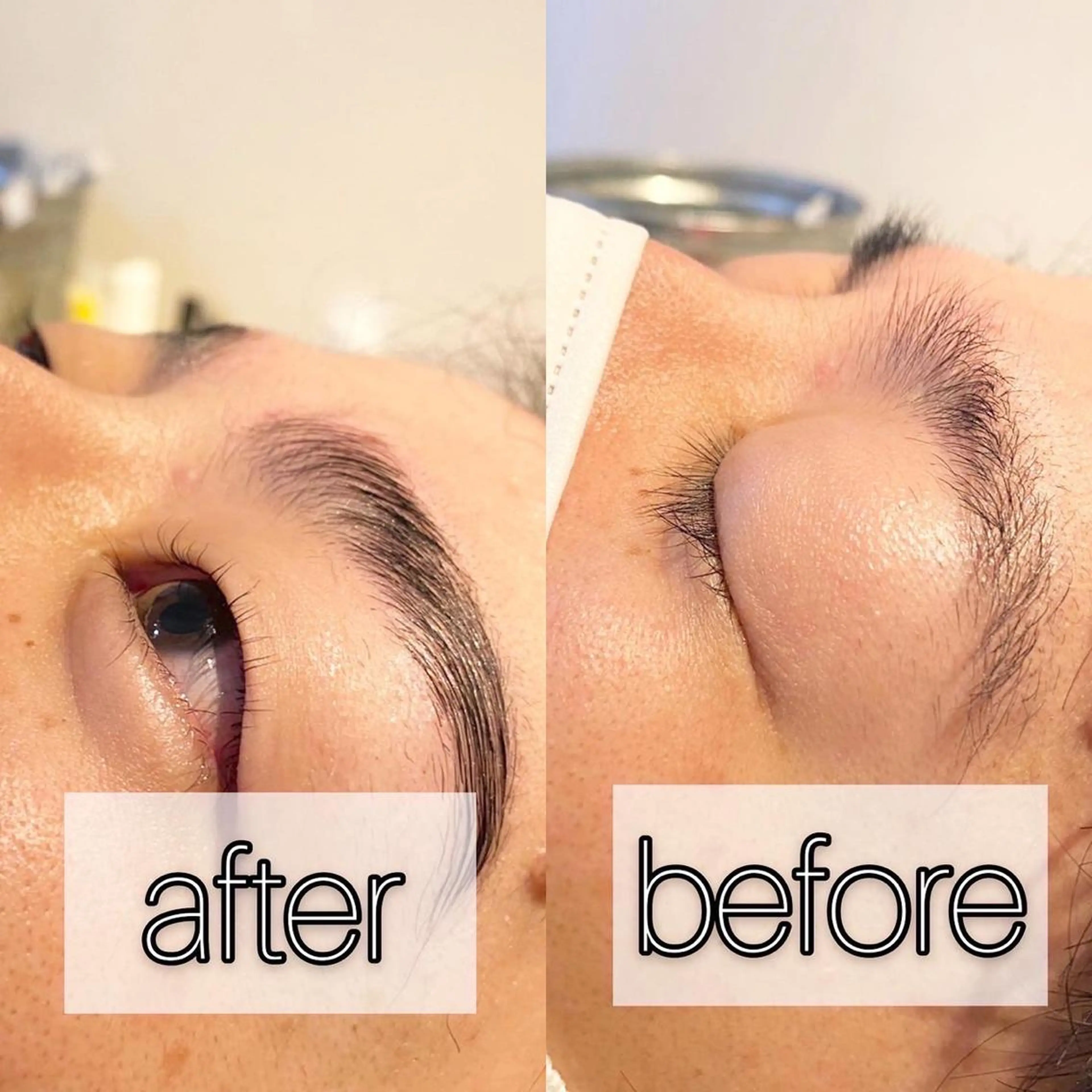 アイブロウ ダン/メンズ/ 顔周り×透明感カラーのヘアスタイル