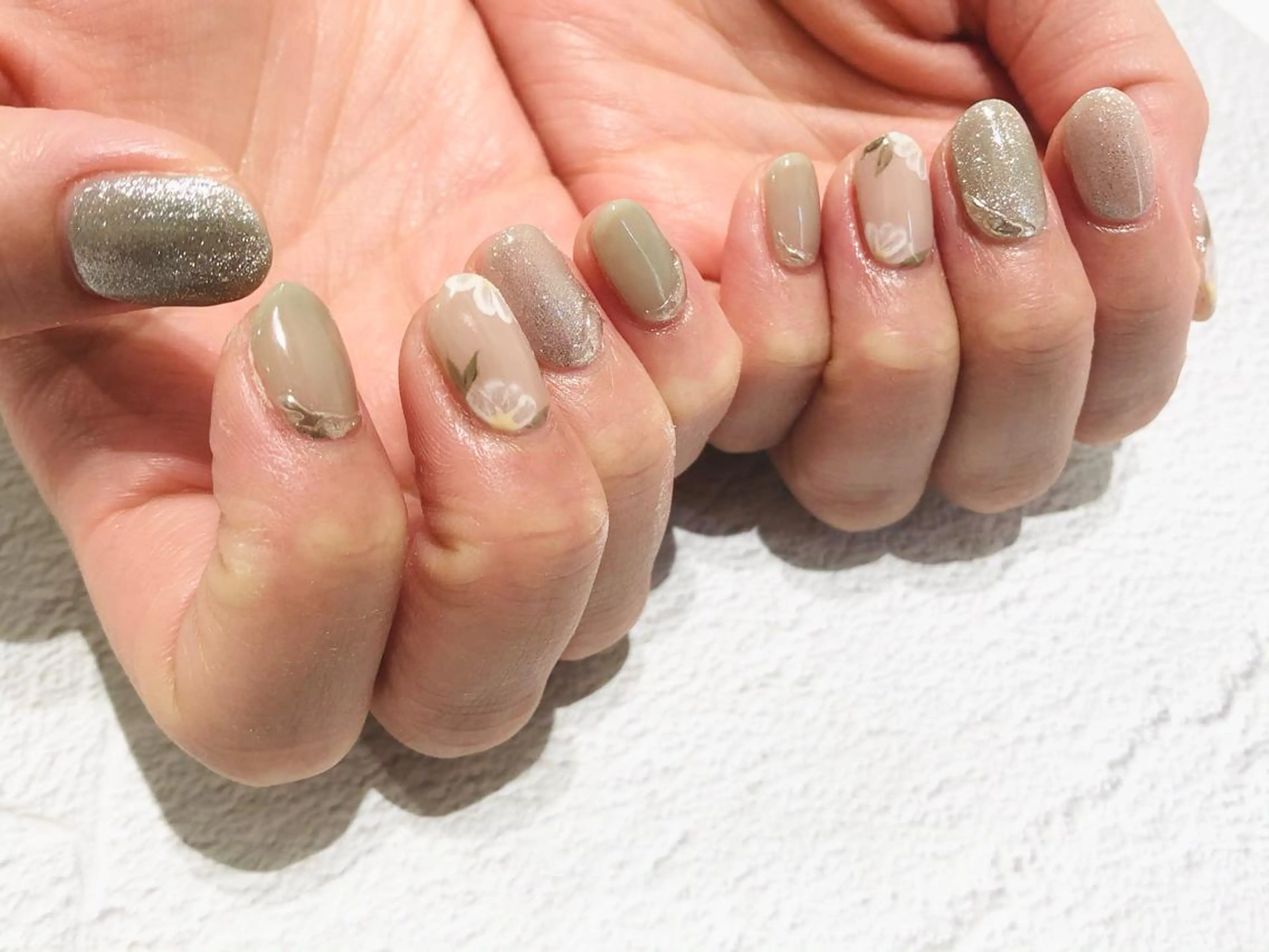 ネイル 舞田 苑香のネイルデザイン