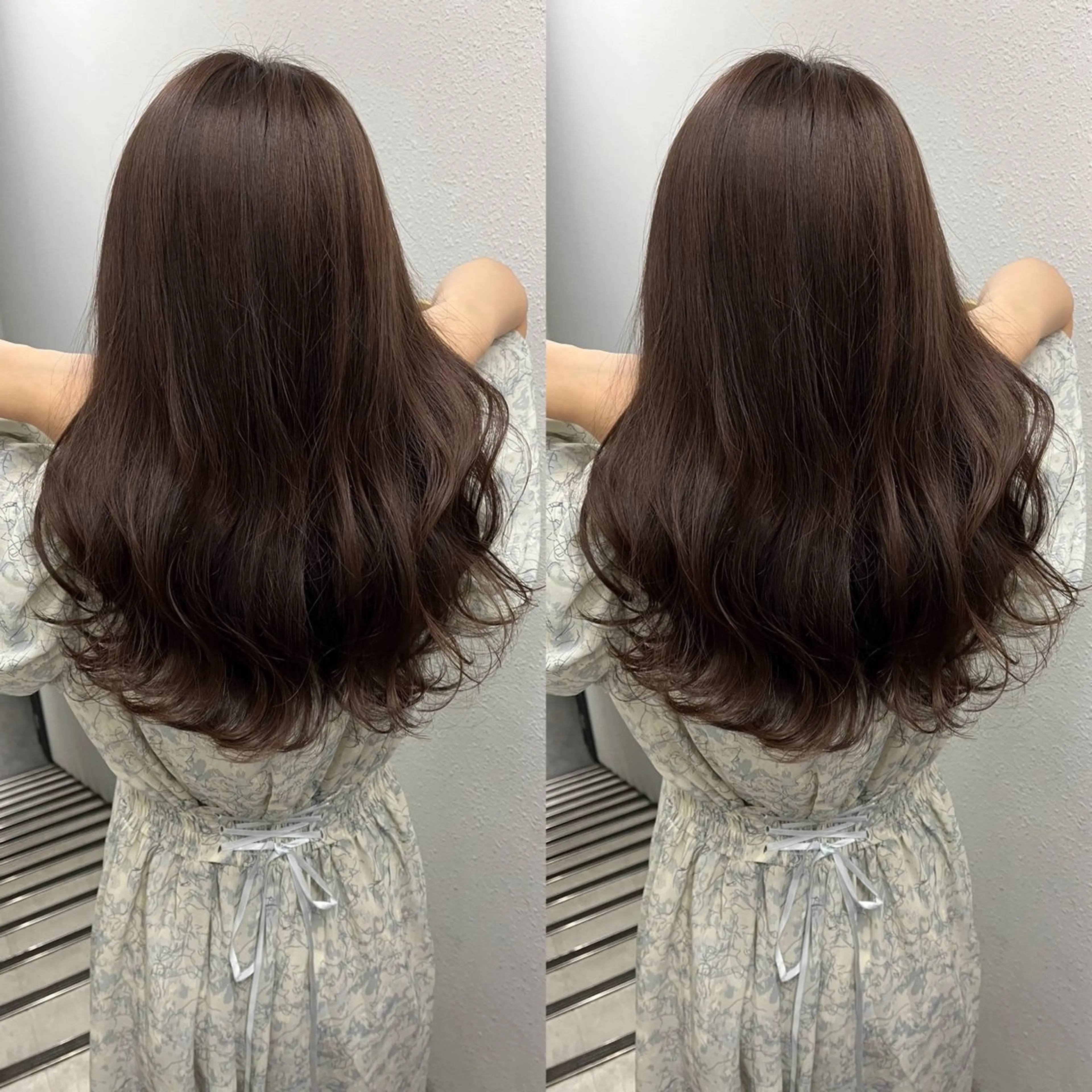 セミロング カット ヘアカラー 💗レイヤーショート ボブ艶髪/竜也💗のヘアスタイル