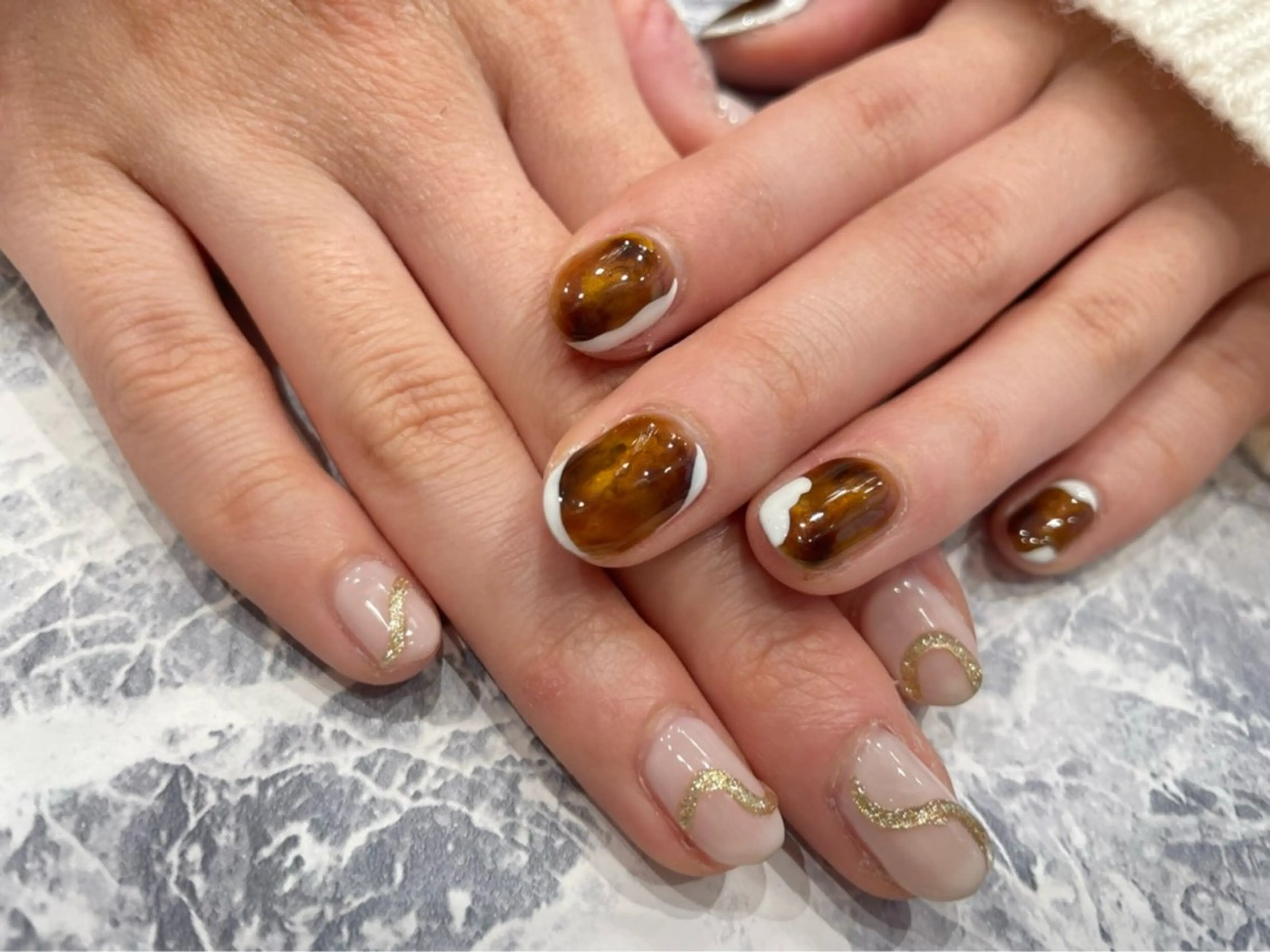 ネイル ハンドネイル SEREiN所属・さいとう ななみのネイルデザイン