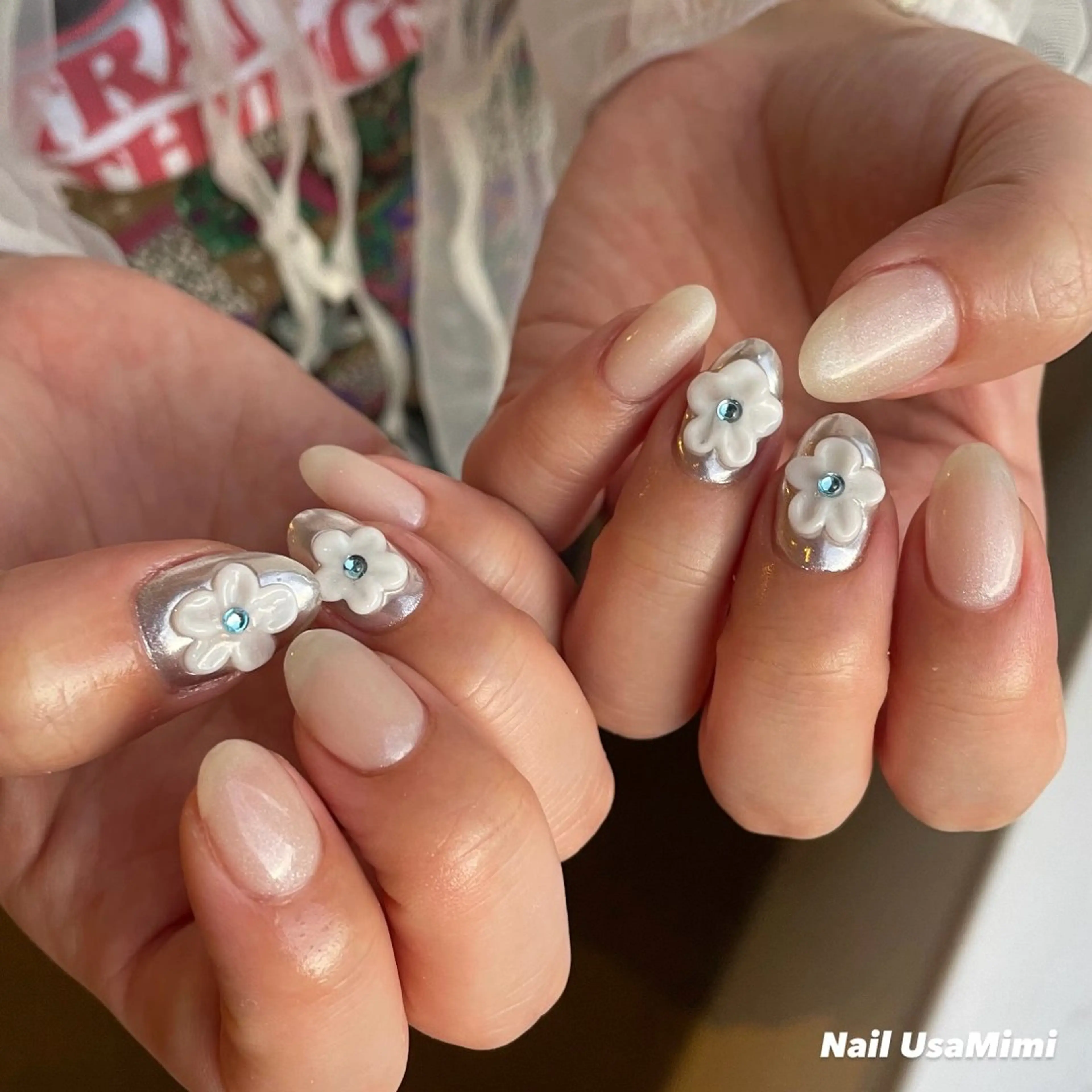 ネイル ぷっくりネイル ハンドネイル NAIL DOT STUDIO堺筋本町のネイルデザイン