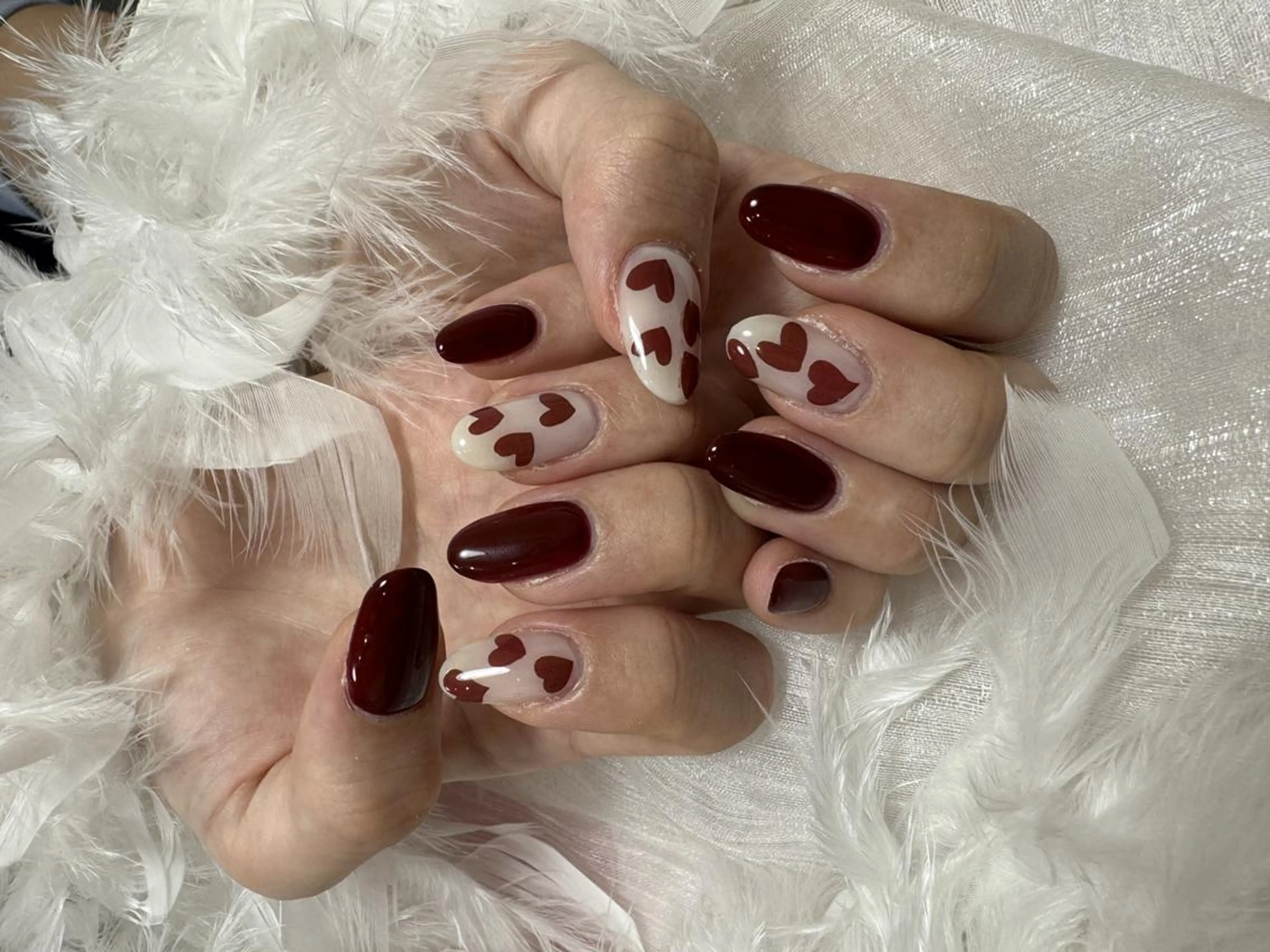 ネイル ハンドネイル ハンドケア DEMAIN- 🌹のネイルデザイン