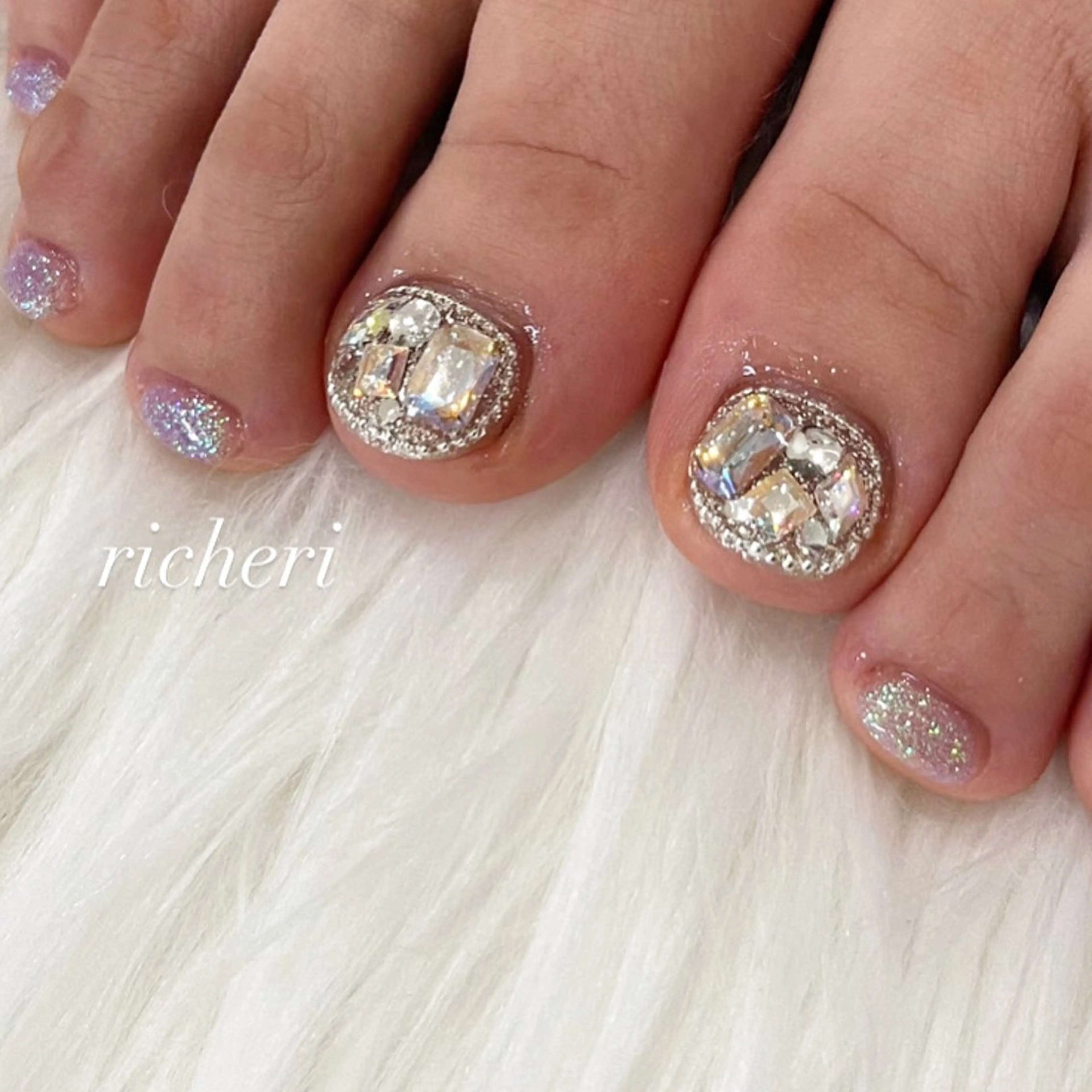 フットネイルデザインコースの写真