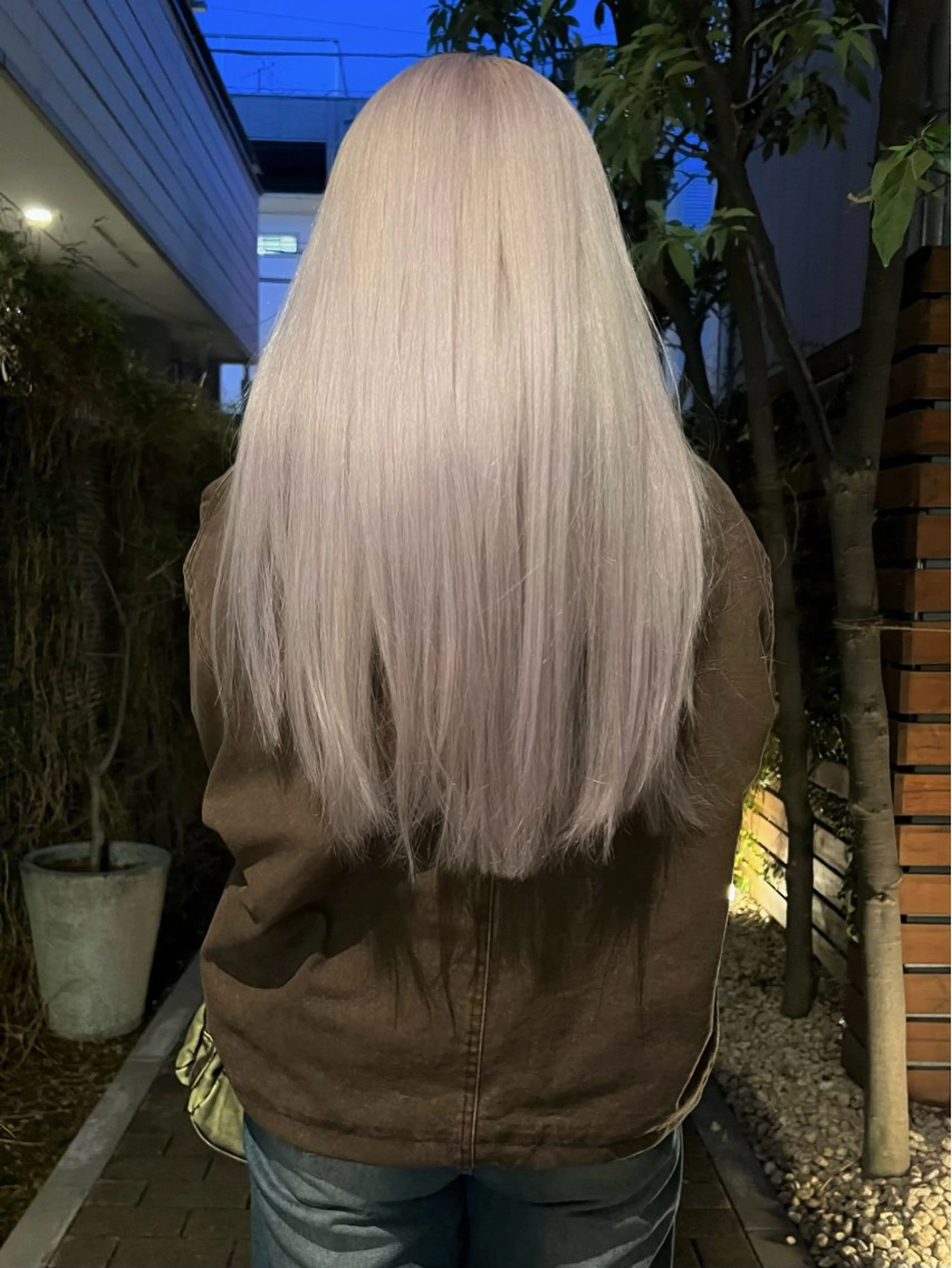 セミロング カラー ブリーチ カット ヘアカラー トリートメント sakoda shunkiのヘアスタイル